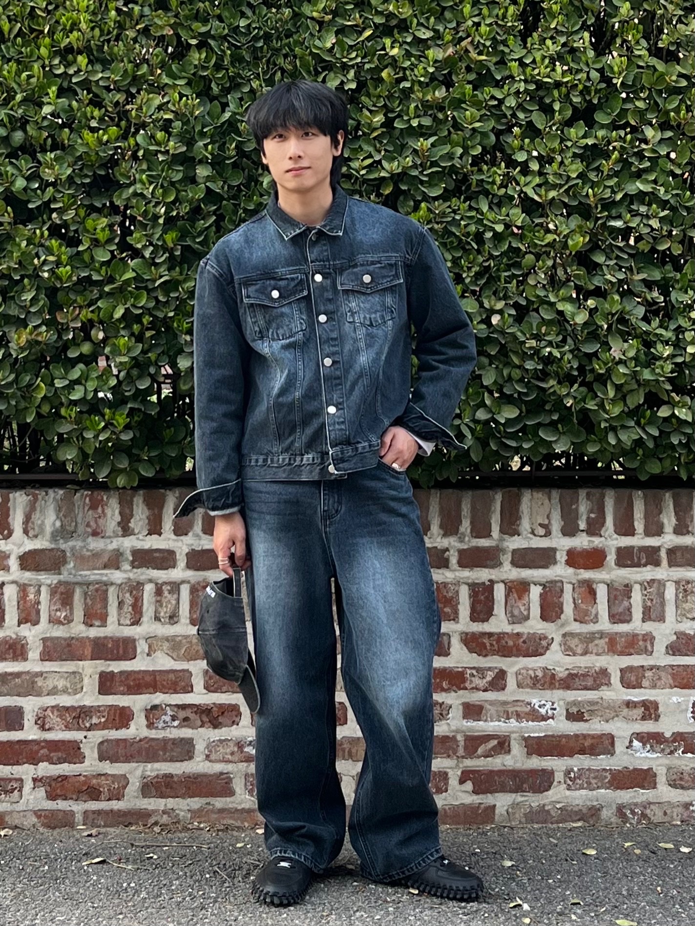 Nike x Jacquemus J Force 1 Low LX SP Black 착용 스타일
