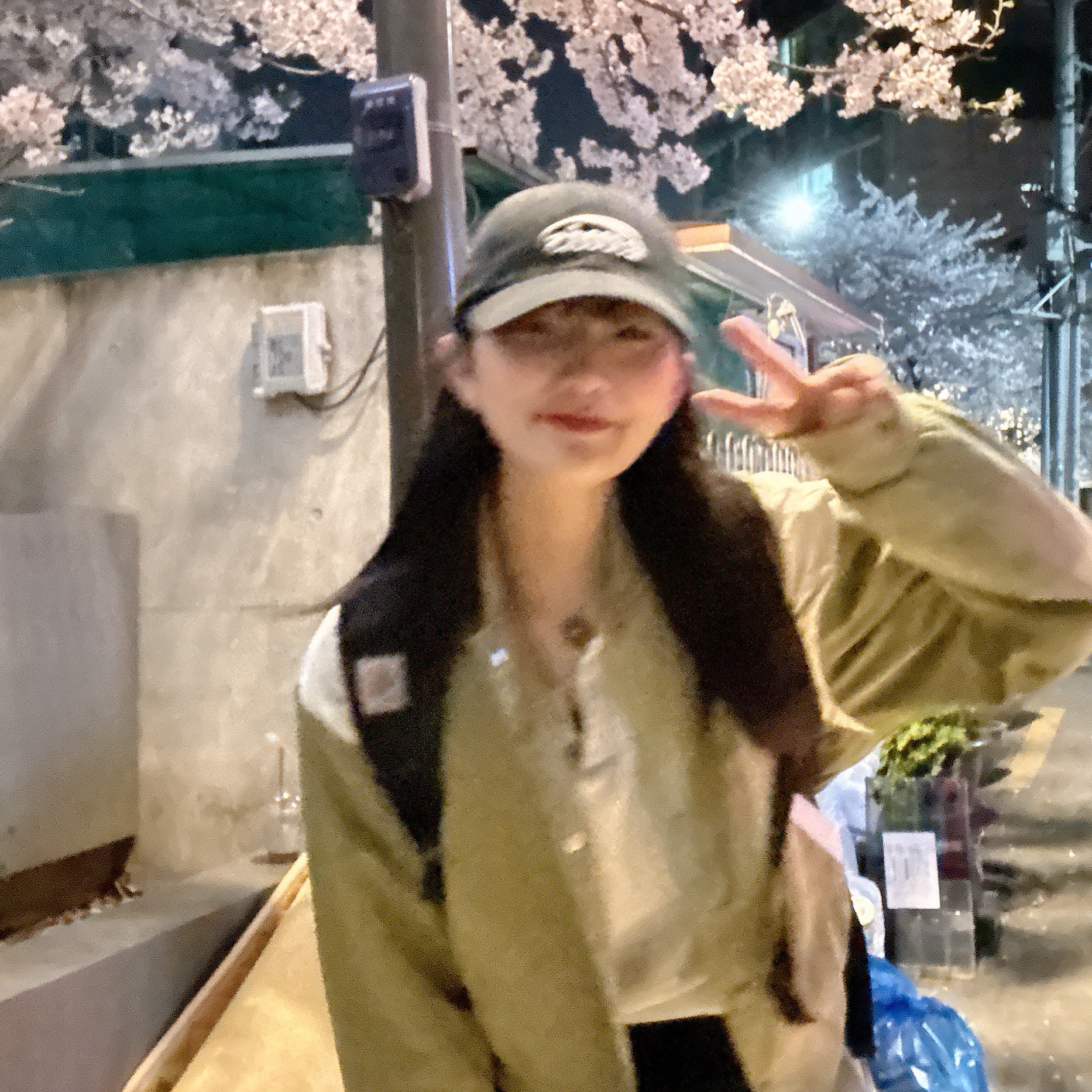 Emis New Logo Emis Cap Black, Carhartt WIP Kickflip Backpack Black 착용 스타일 - 1