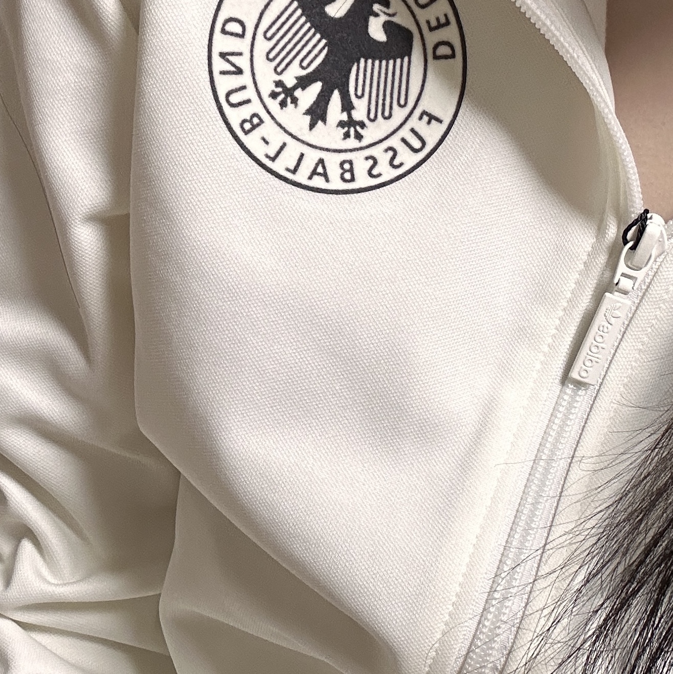 Adidas German Beckenbauer Track Top Off White - KR Sizing 착용 스타일