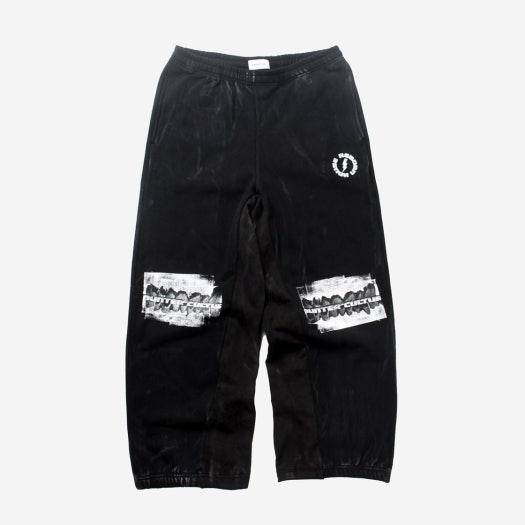 24EX-B001 Black [KREAM 단독] Resurrection13 Painted Sweat Pants Black
