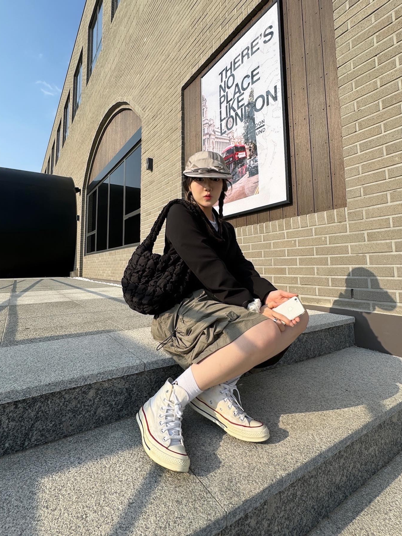 Converse Chuck 70 High Vintage Canvas White, Converse Chuck 70 High Parchment 착용 스타일 - 4