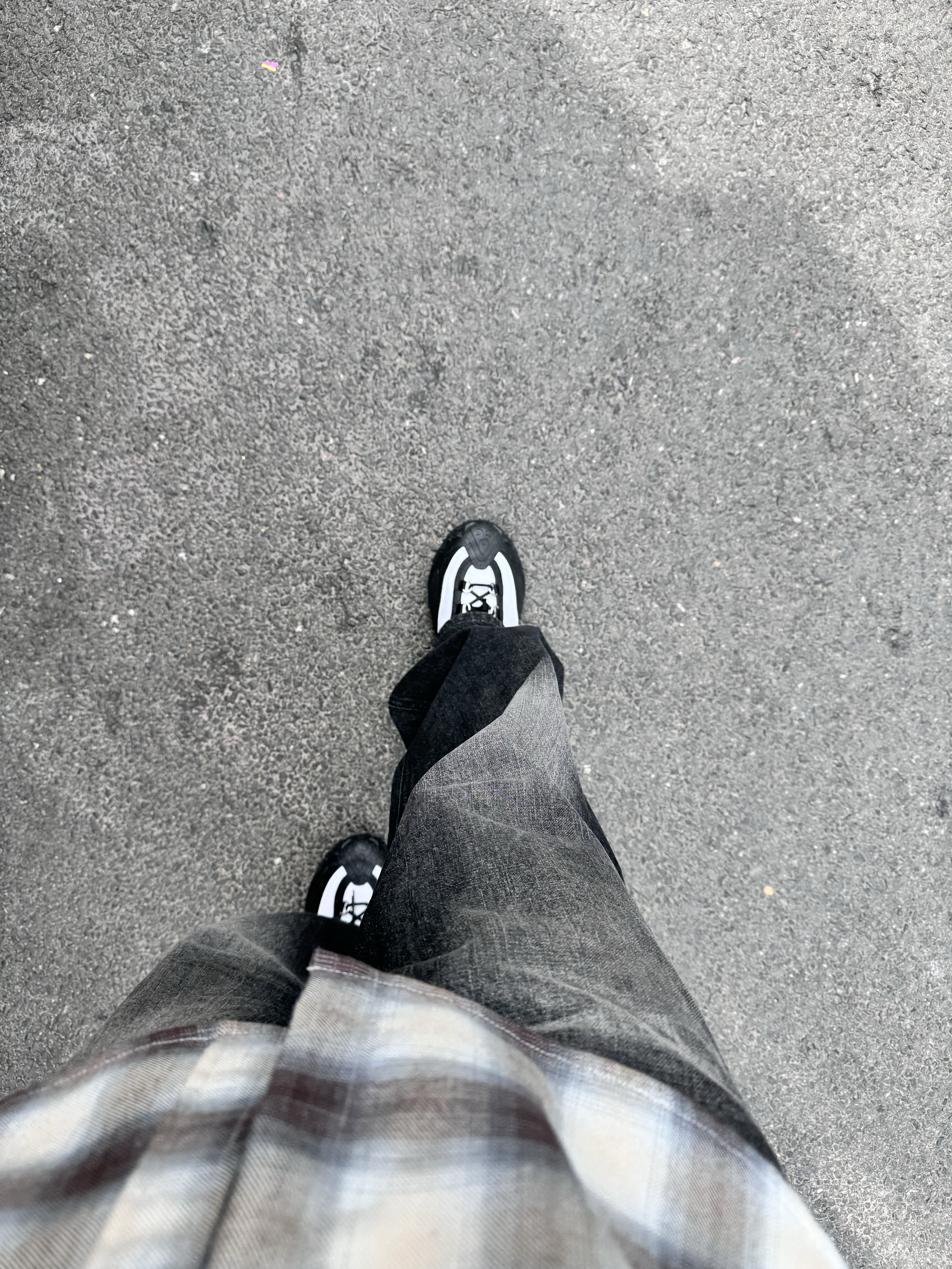 Nike x Comme des Garcons Homme Plus ACG Mountain Fly 2 Low Black White 착용 스타일