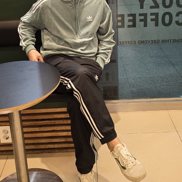 Vans Style 36 Marshmallow Jolly Green 착용 스타일