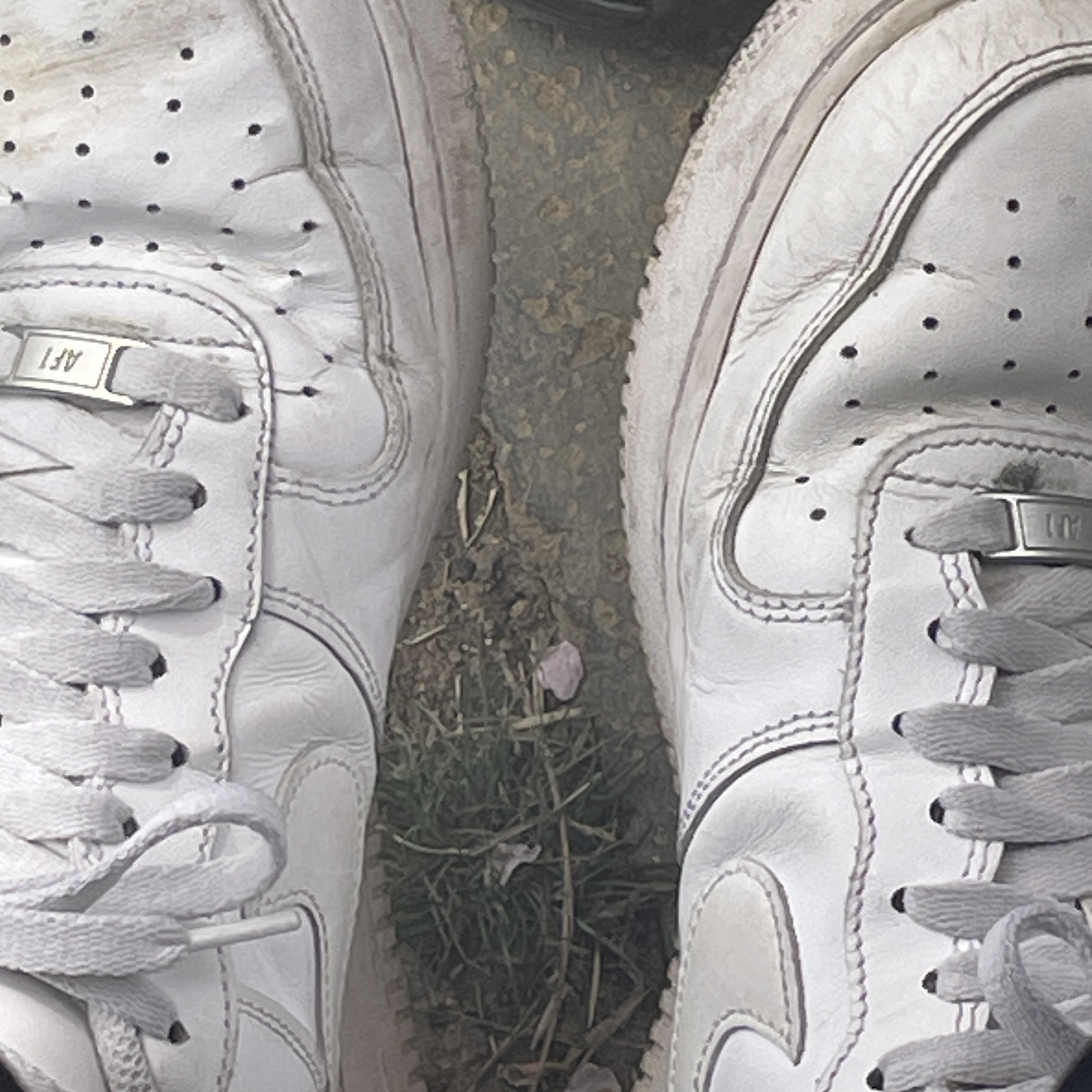 Nike Air Force 1 '07 Low White 착용 스타일