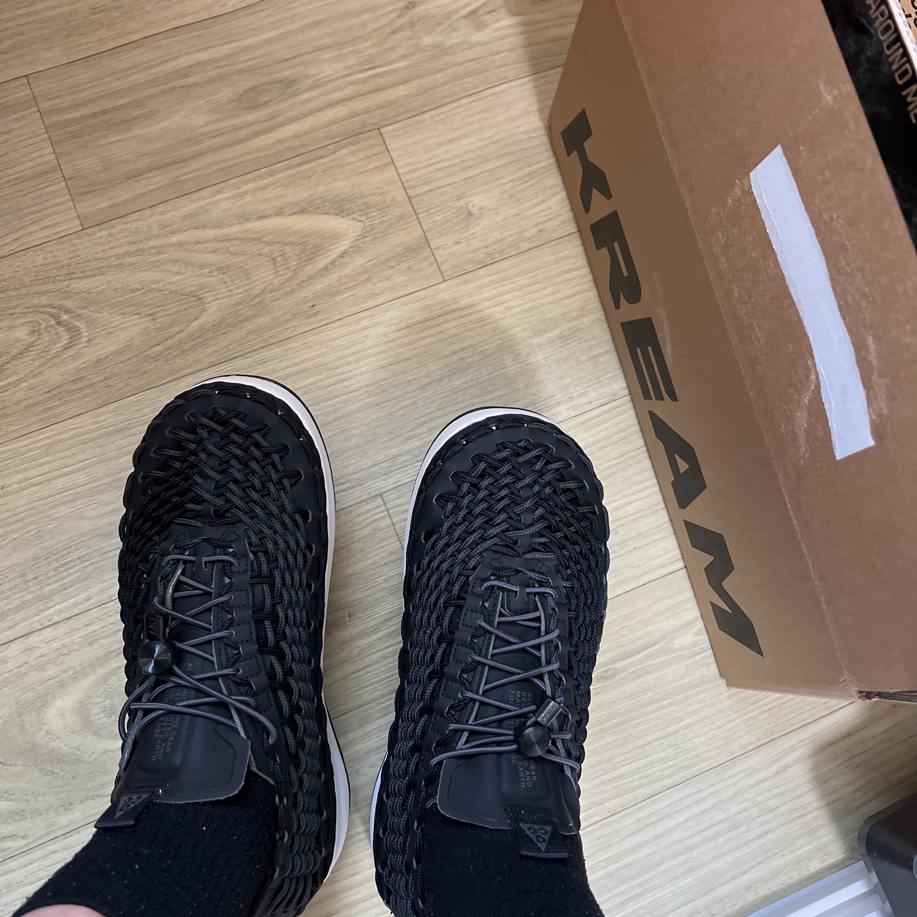 Nike ACG Watercat+ Black Summit White 착용 스타일