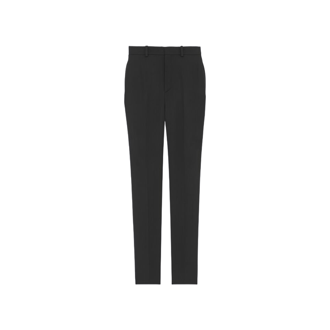 (W) Saint Laurent Pants In Wool Satin Black 상세 이미지 1