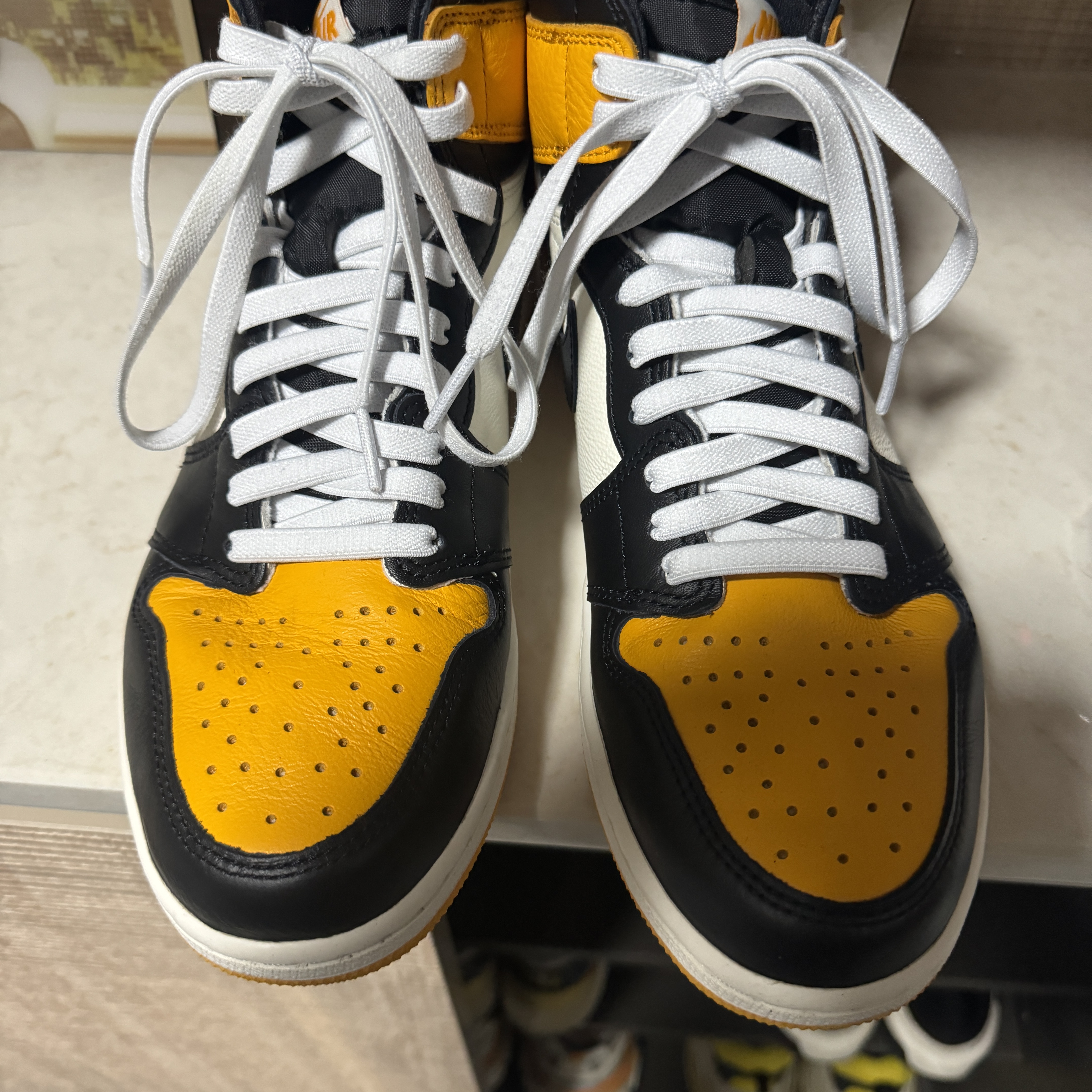 Jordan 1 Retro High OG Taxi 착용 스타일