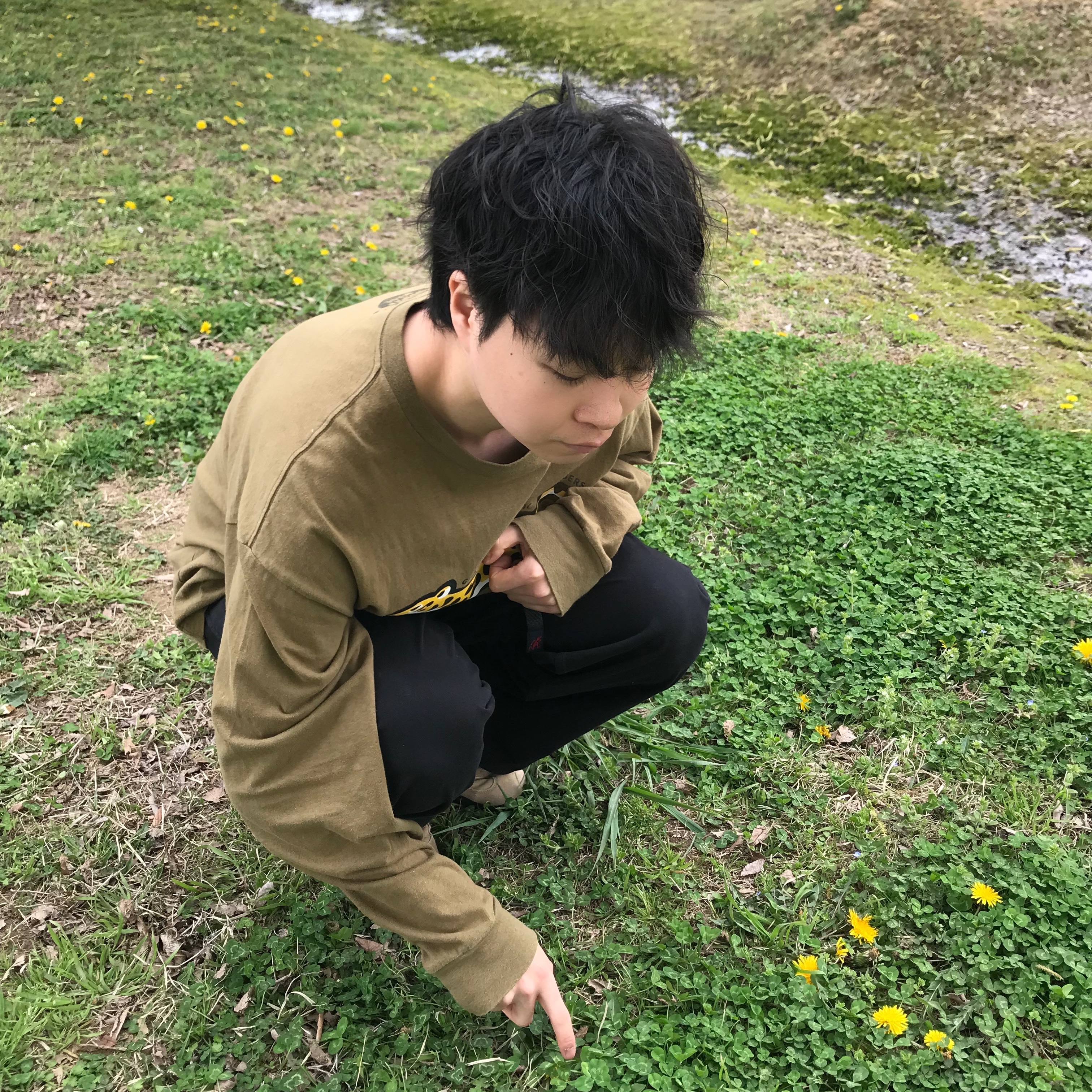 Human Made Tiger L/S T-Shirt Olive Drab, Adidas Samba ADV Cardboard 착용 스타일 - 1