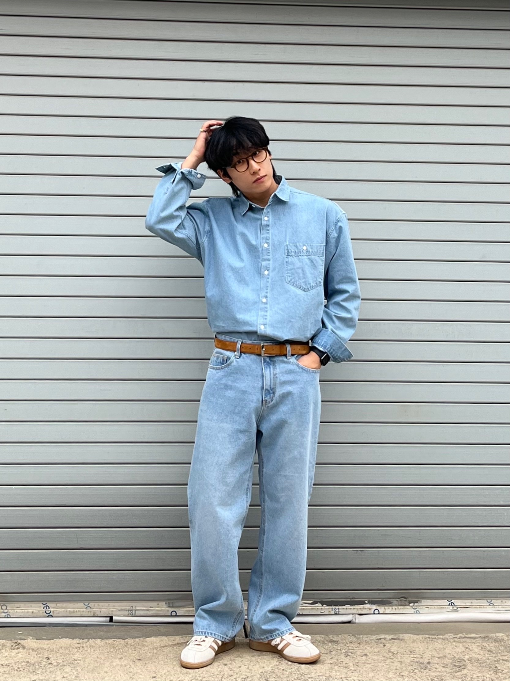 Adidas City Series Munchen Cream White Mesa 착용 스타일 - 4