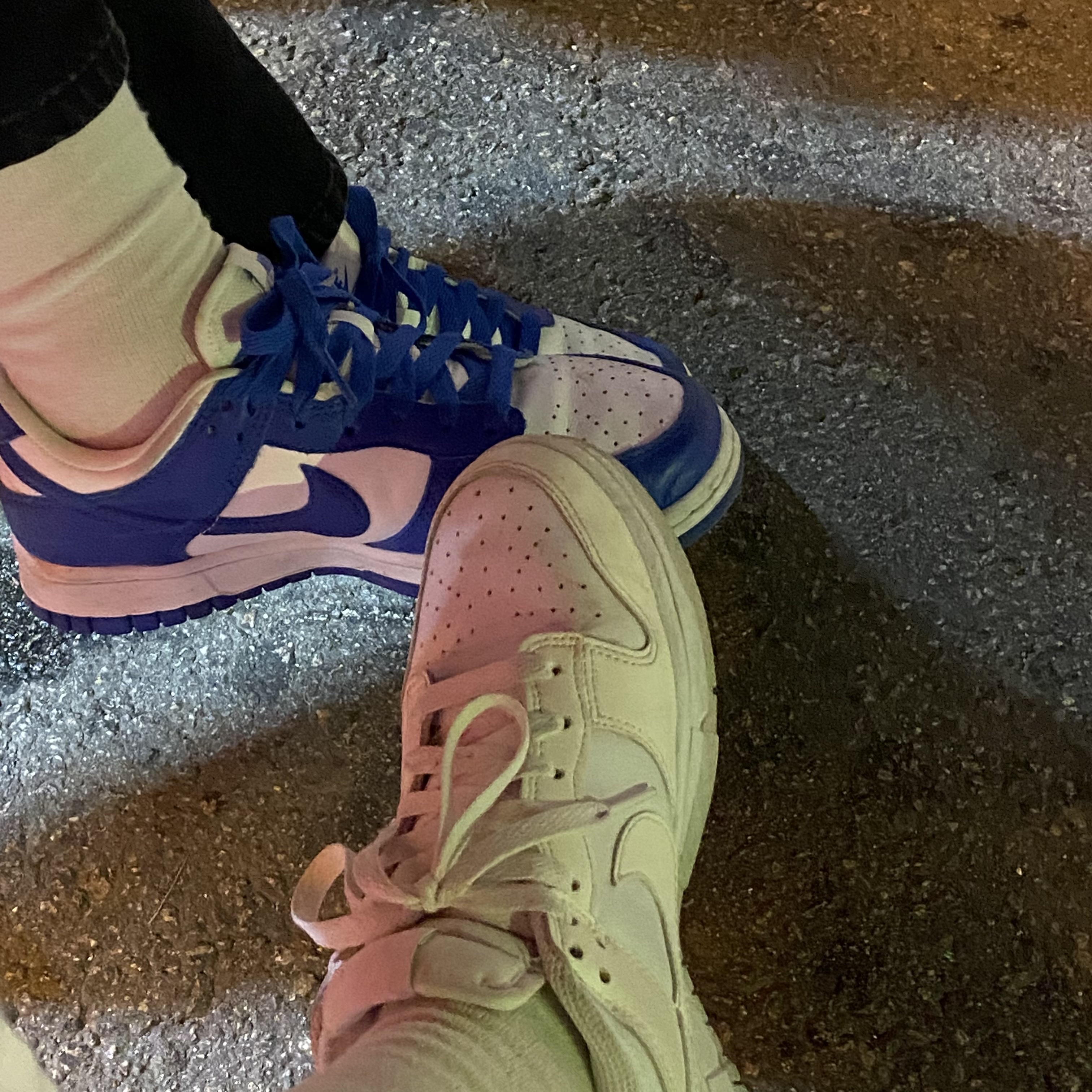 (W) Nike Dunk Low Next Nature Sail 착용 스타일 - 1
