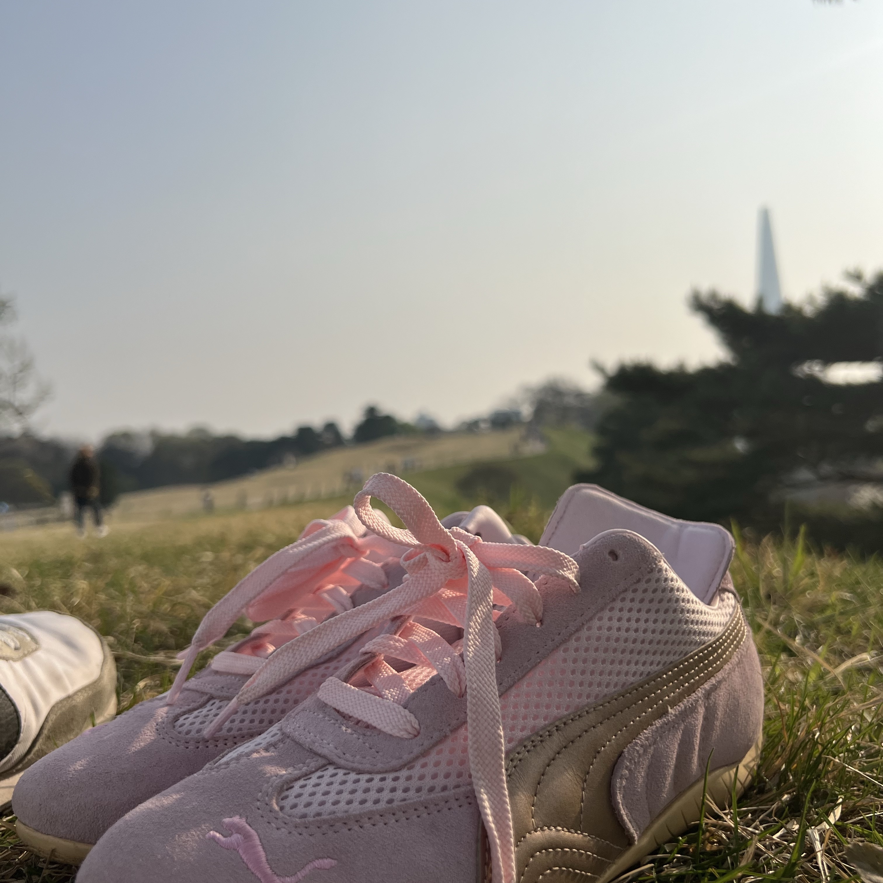 Puma x Open Yy Speedcat Whisp of Pink Chamomile 착용 스타일