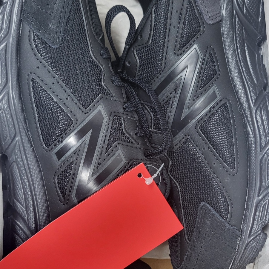 (W) New Balance 480v5 Black - 4E XXWide 착용 스타일