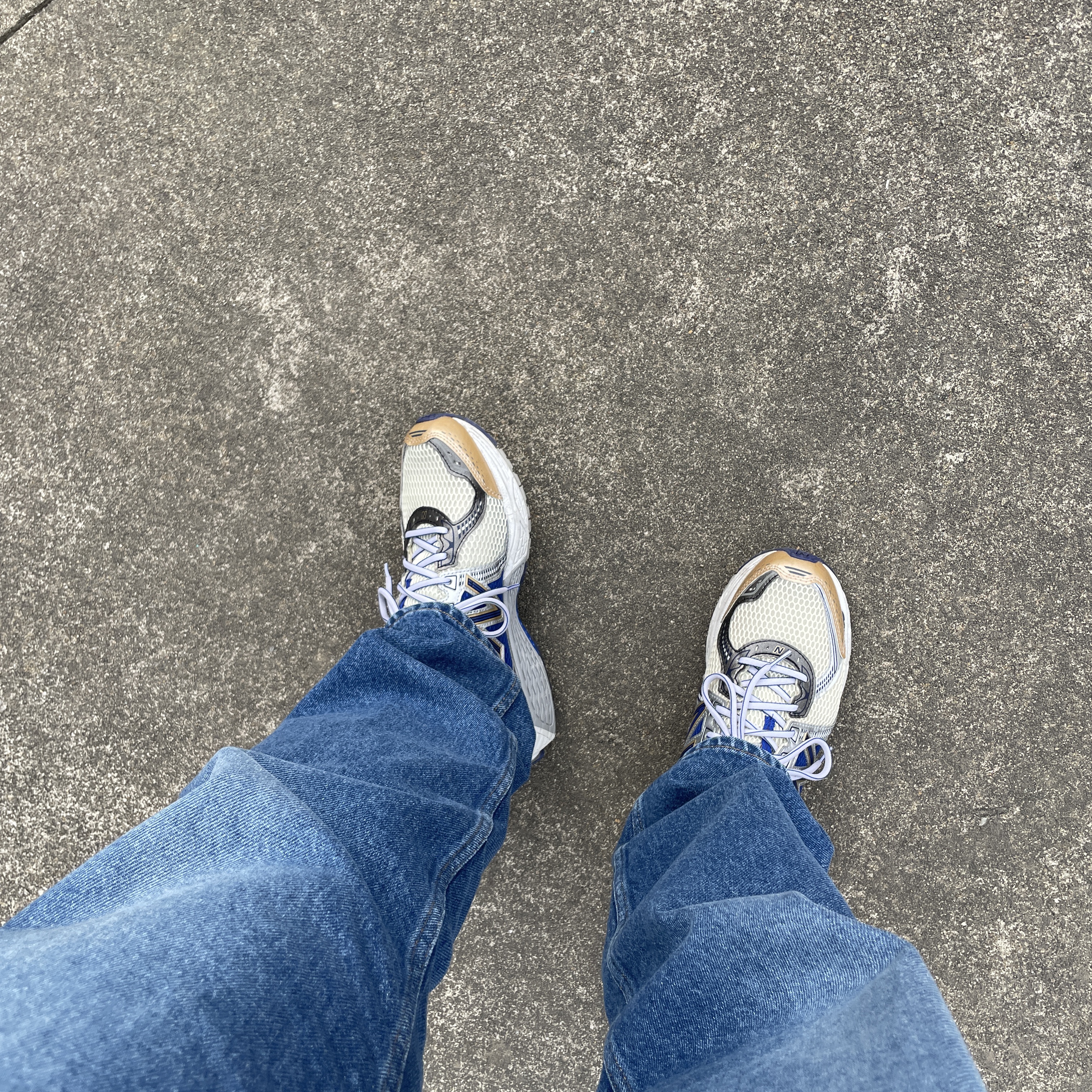 New Balance x Aime Leon Dore 860v2 Blue 착용 스타일