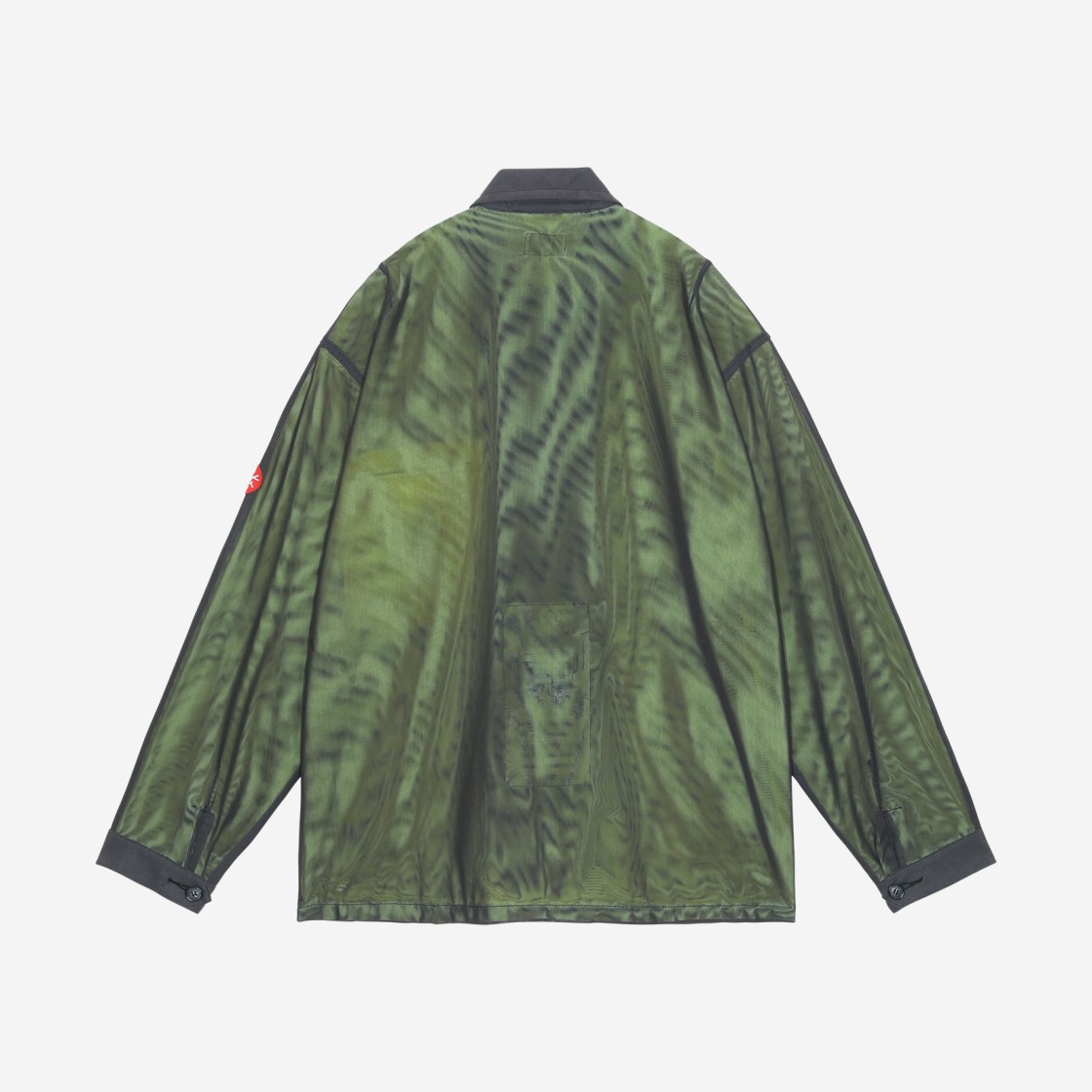 Cav Empt Lined Powernet Zip Jacket Green - 24SS 상세 이미지 2