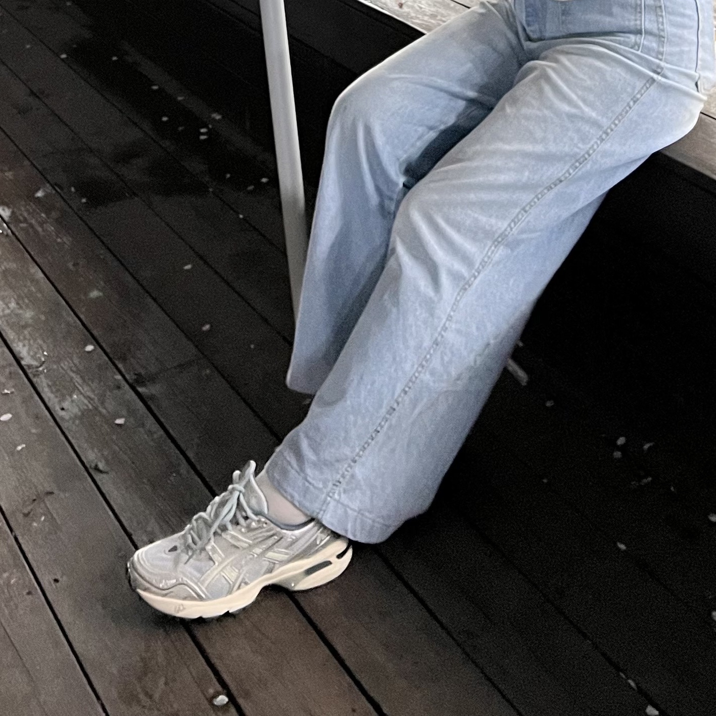 Asics Gel-1090 Piedmont Grey 착용 스타일
