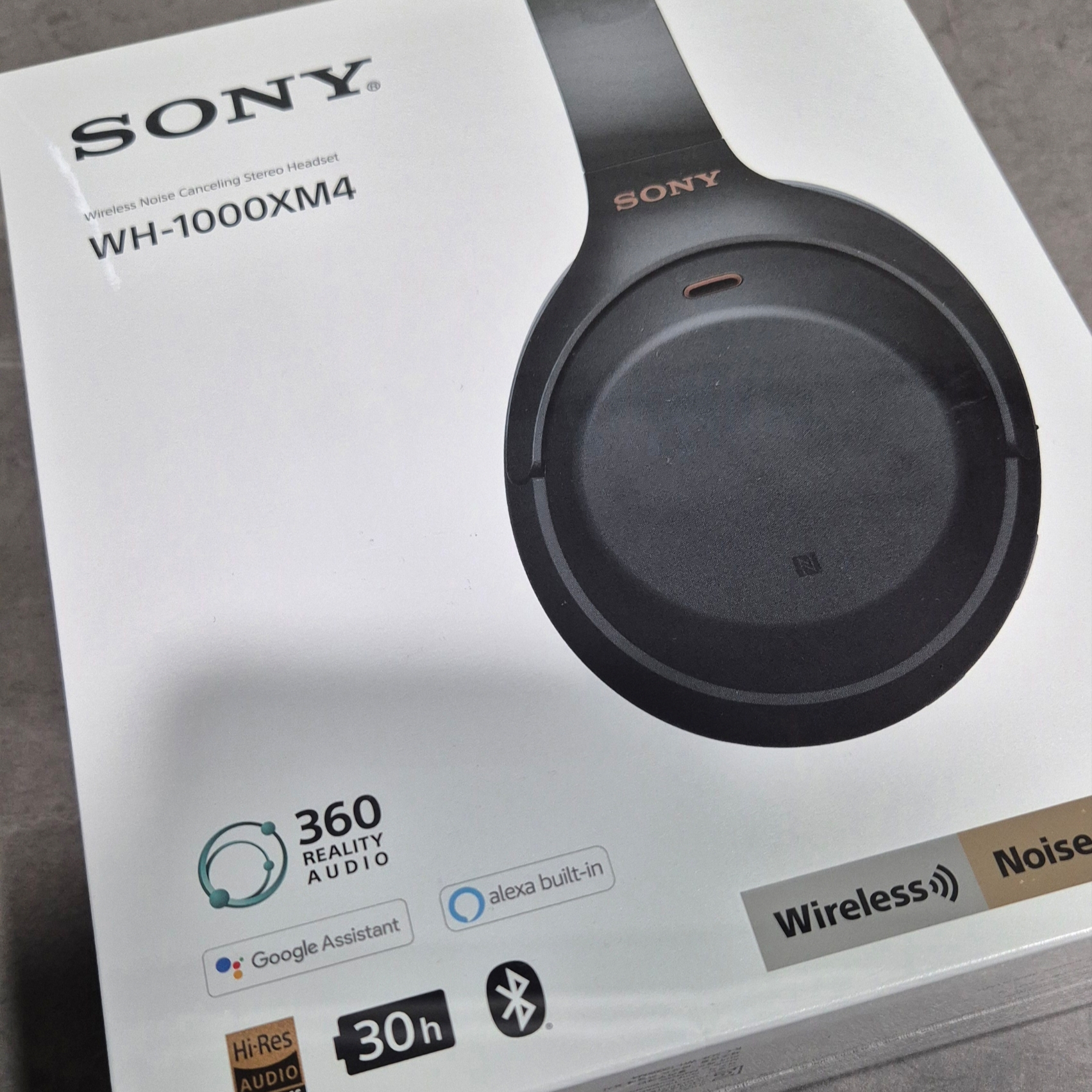 Sony WH-1000XM4 Black (Korean Ver.) 착용 스타일 - 1