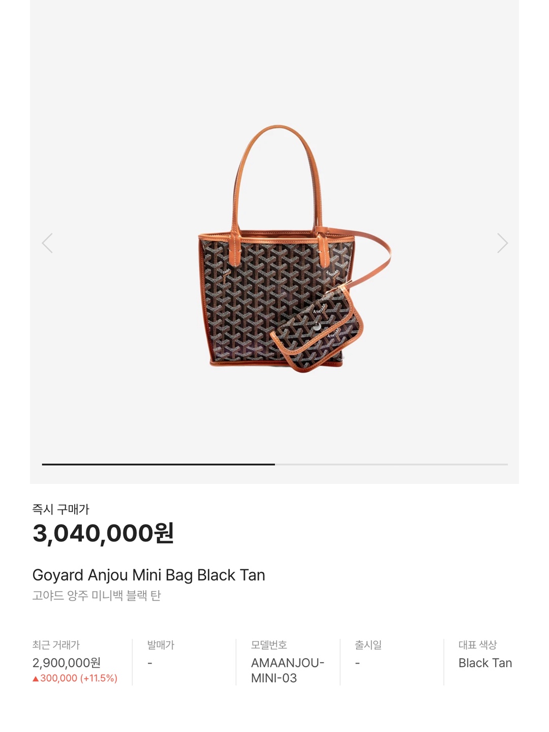 Goyard Anjou Mini Bag Green, Goyard Anjou Mini Bag Black 착용 스타일 - 7