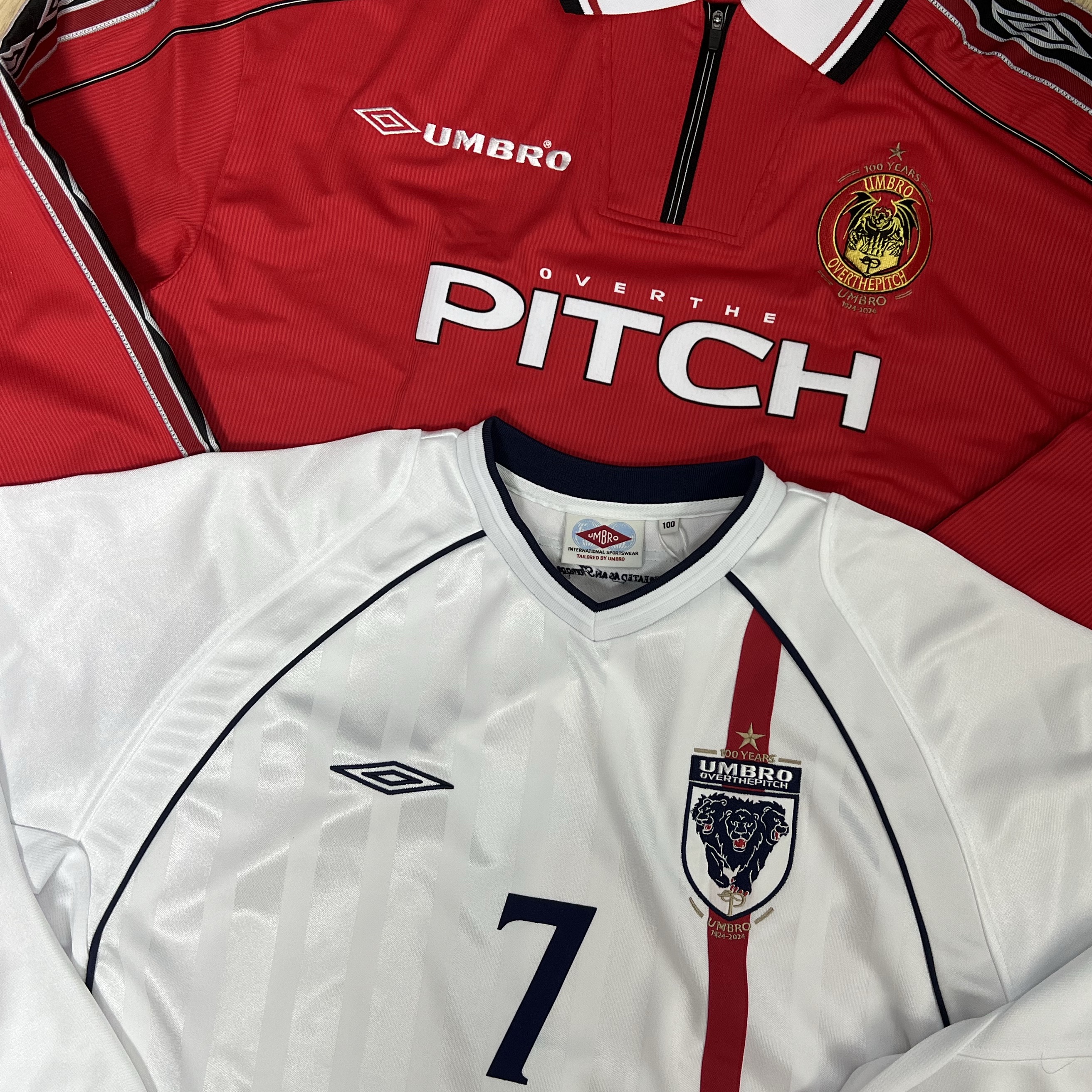 Over The Pitch x Umbro 100th Anniversary Homage Football Jersey, Over The Pitch x Umbro 100th Anniversary Homage Football Jersey 착용 스타일