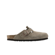 Birkenstock Boston Suede Leather Taupe - Narrow