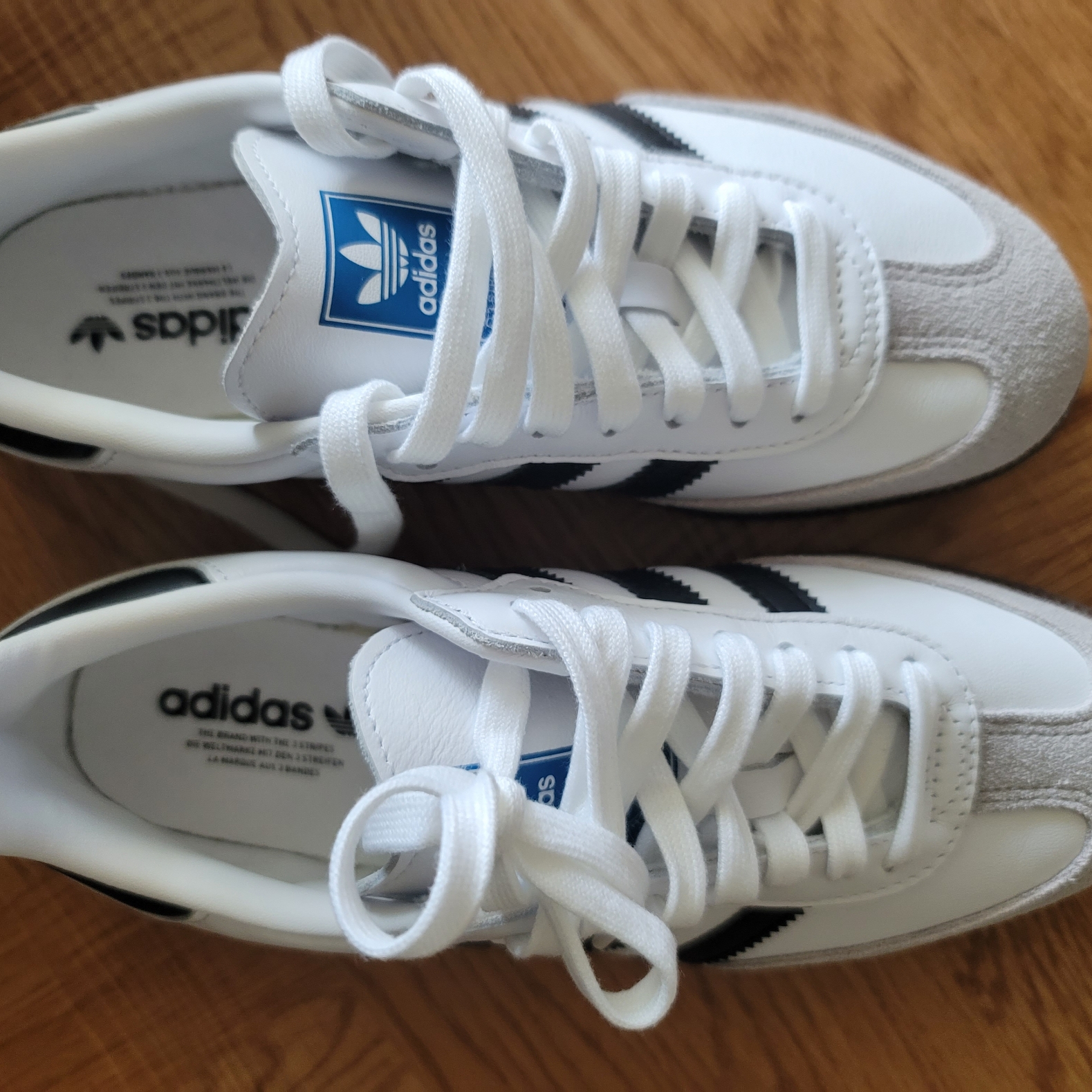 Adidas Samba OG Cloud White 착용 스타일