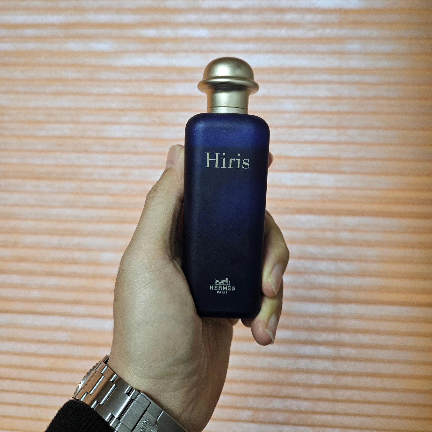 Hermes Miam-Miam Tie Rose Gris Clair Bleu Denim, Prada Hooded Cotton Velvet Blouson Jacket Black 착용 스타일 - 6