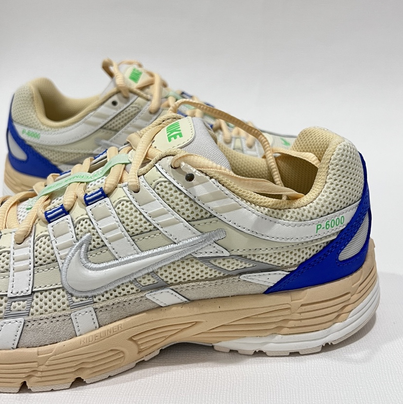 Nike P-6000 Coconut Milk Medium Blue 착용 스타일