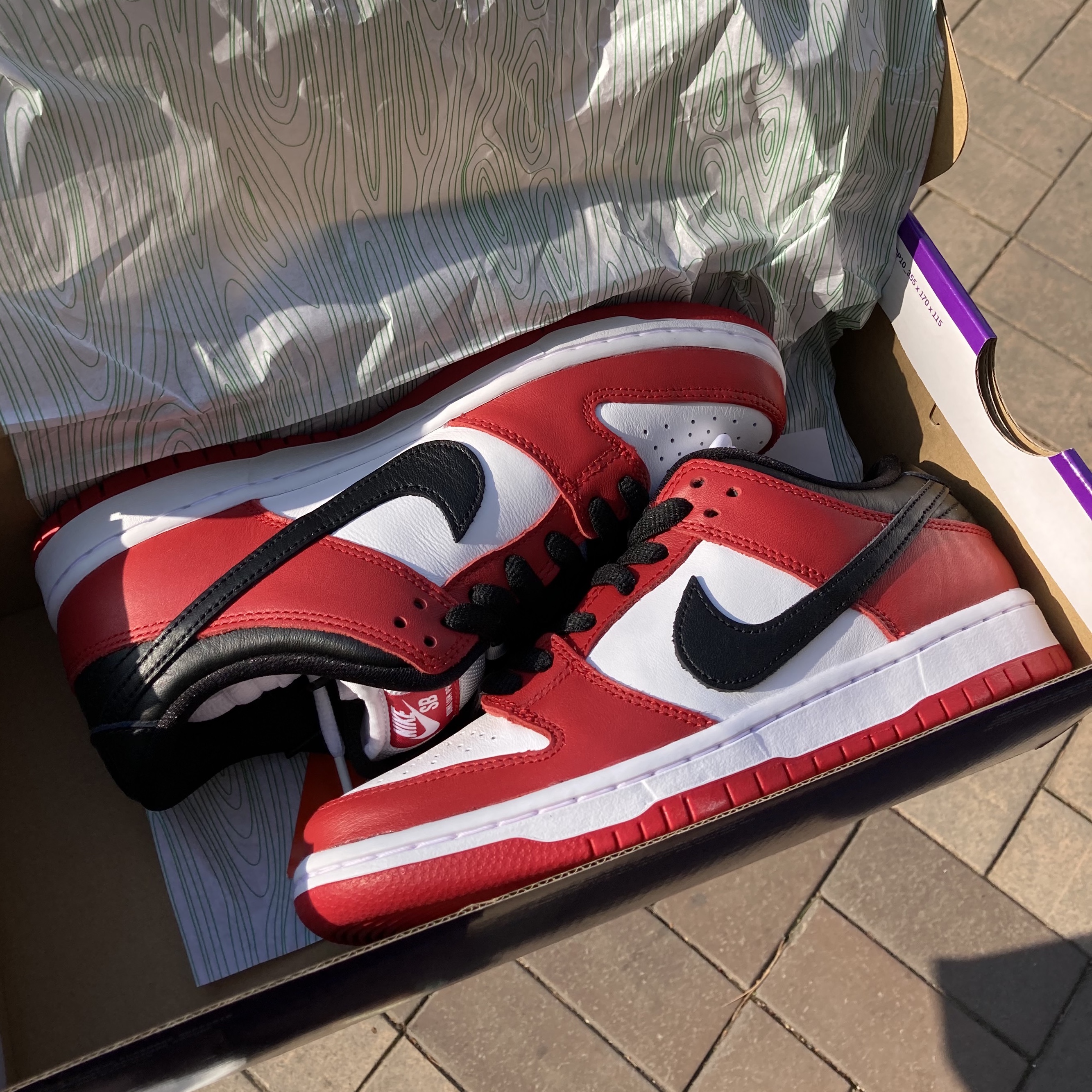 Nike SB Dunk Low Pro Chicago 착용 스타일