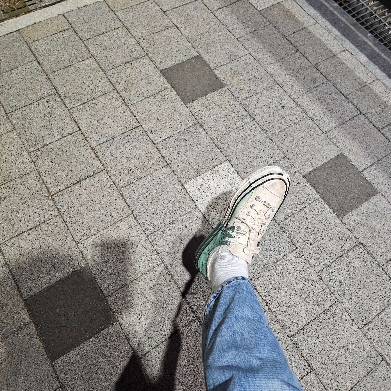Converse x Feng Chen Wang Chuck 70 Ox 2-in-1 Myrtle 착용 스타일