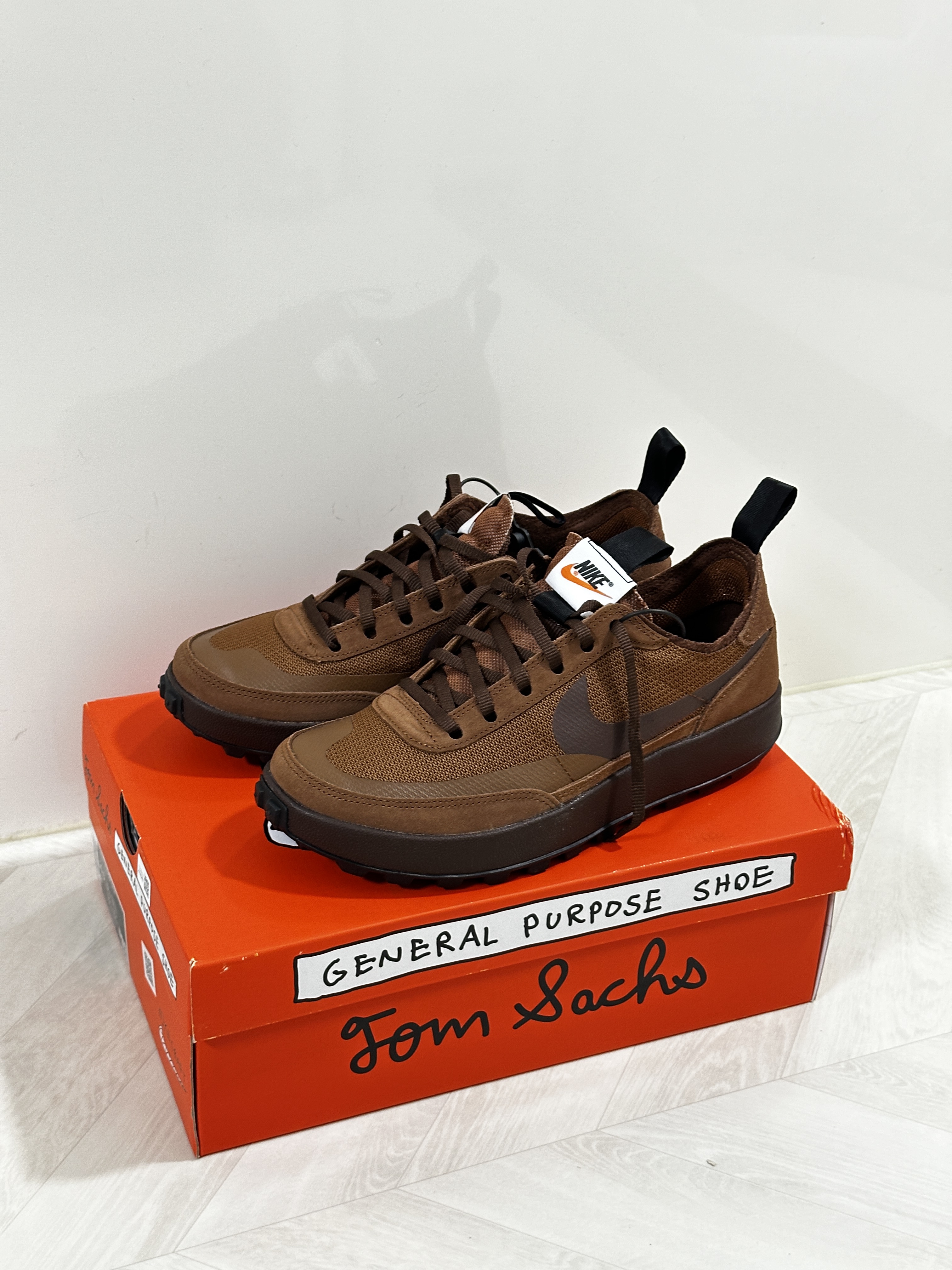 Nike x Tom Sachs General Purpose Shoe Brown 착용 스타일