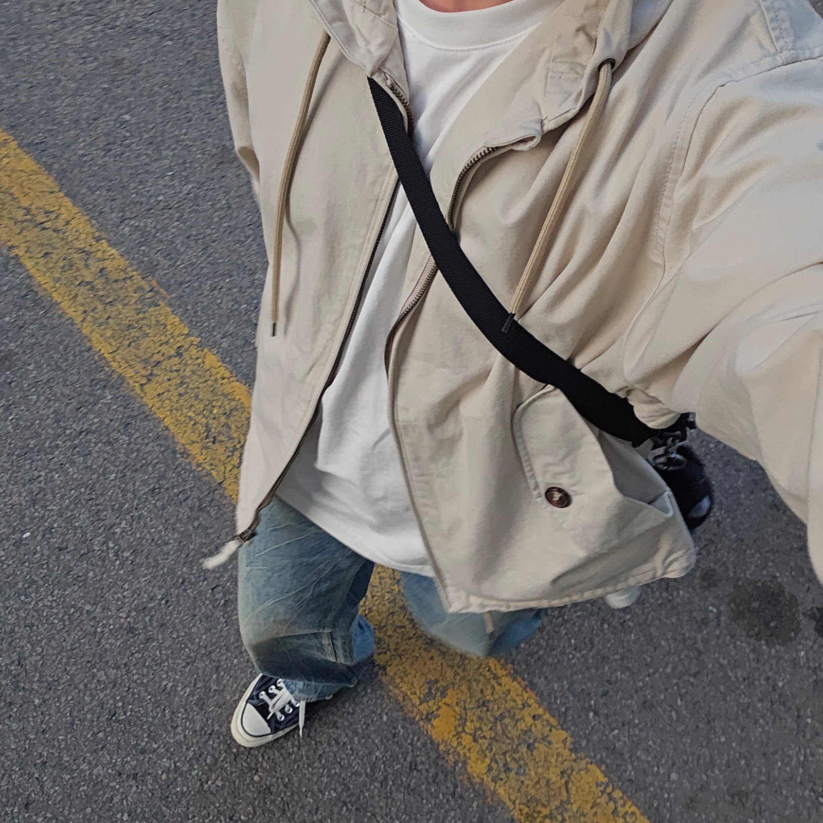 Converse Chuck 70 Ox Black - Standard 착용 스타일 - 2