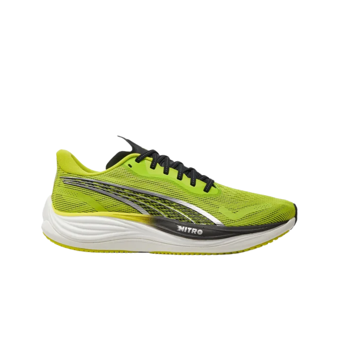 푸마 벨로시티 나이트로 3 라임 포우 블랙(Puma Velocity Nitro 3 Lime Pow Black)