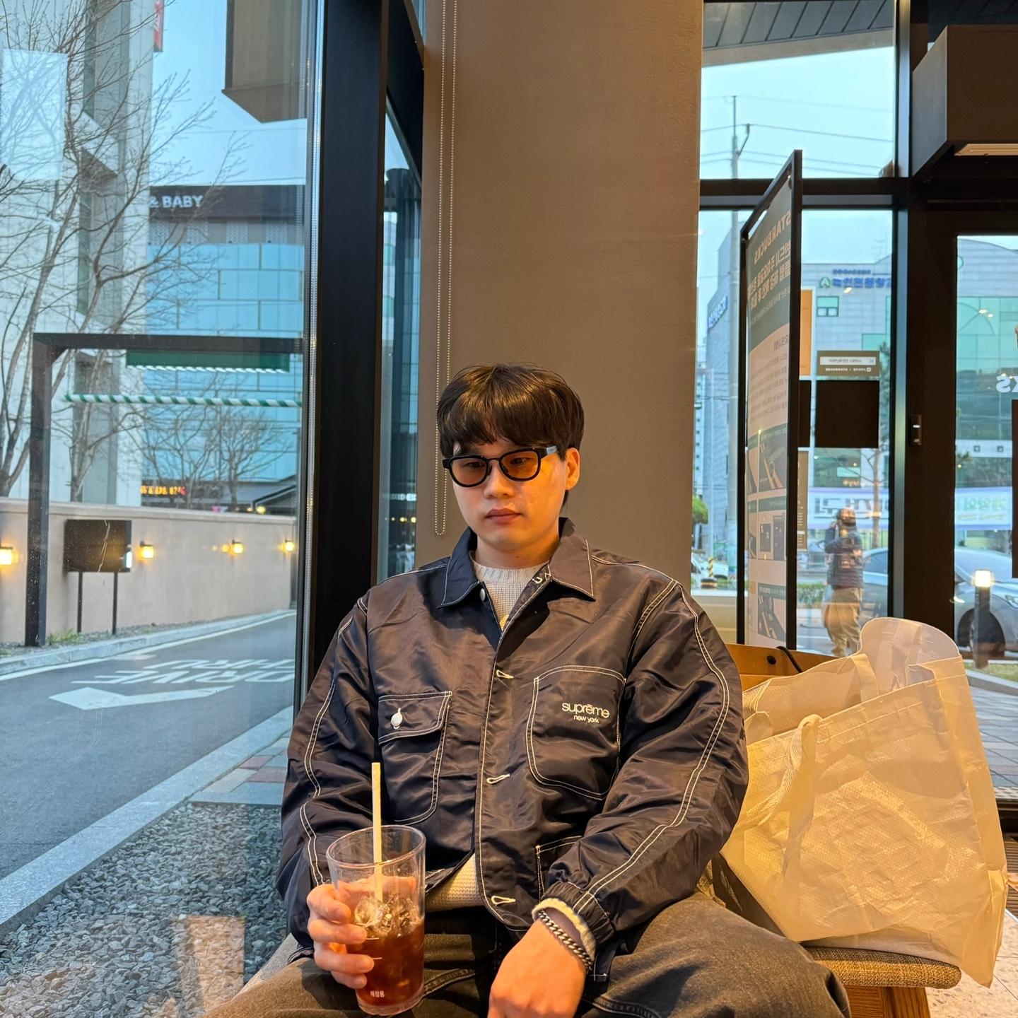 Supreme nylon chore coat 敷く Supreme nylon chore coat 敷く