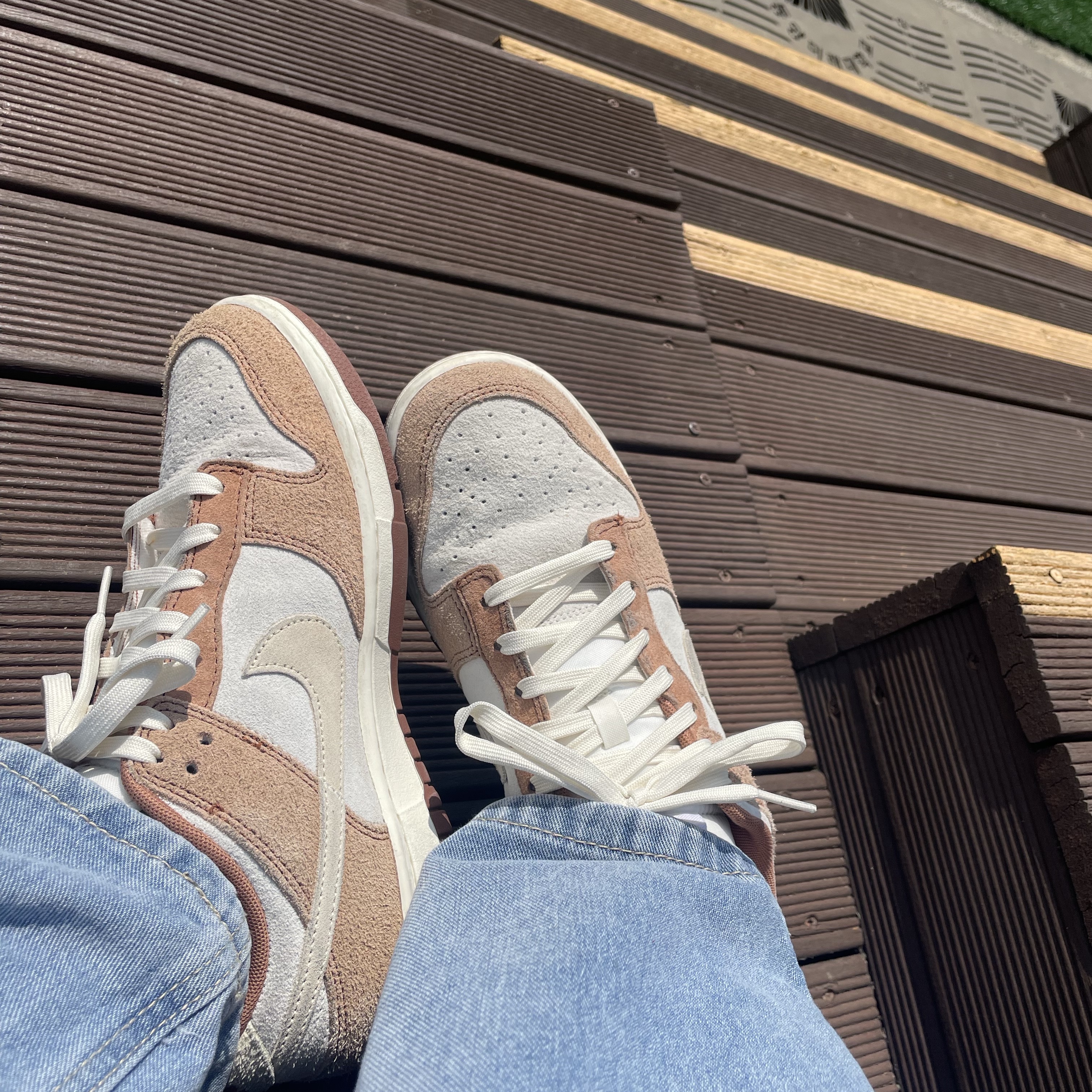 Nike Dunk Low Pro Premium Medium Curry 착용 스타일