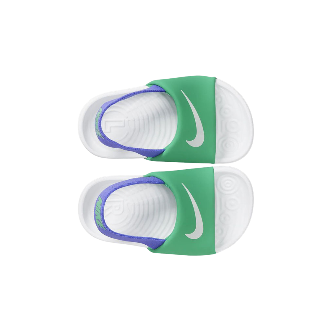 (TD) 나이키 카와 슬라이드 스타디움 그린 페르시안 바이올렛((TD) Nike Kawa Slide Stadium Green Persian Violet) - 2