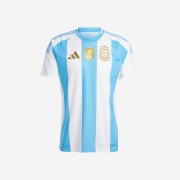 Adidas Argentina 2024 Home Jersey White Blue Burst - KR Sizing (Non Marking Ver.)