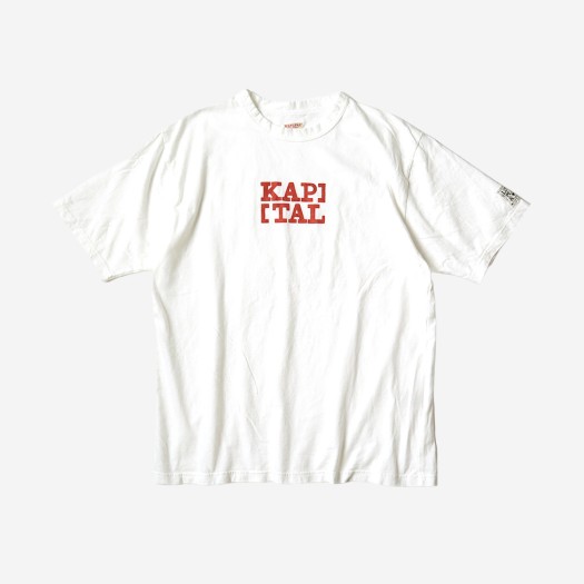 캐피탈 20 티셔츠 루키 크루 T 브라켓 KAP 로고 Pt 레드