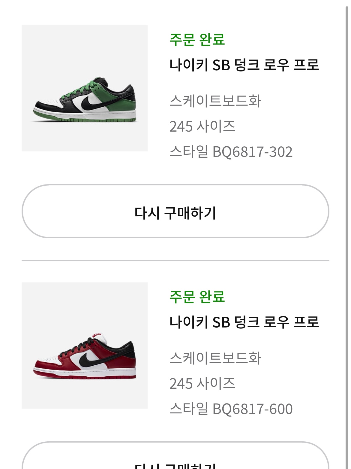 Nike SB Dunk Low Pro Chicago 착용 스타일