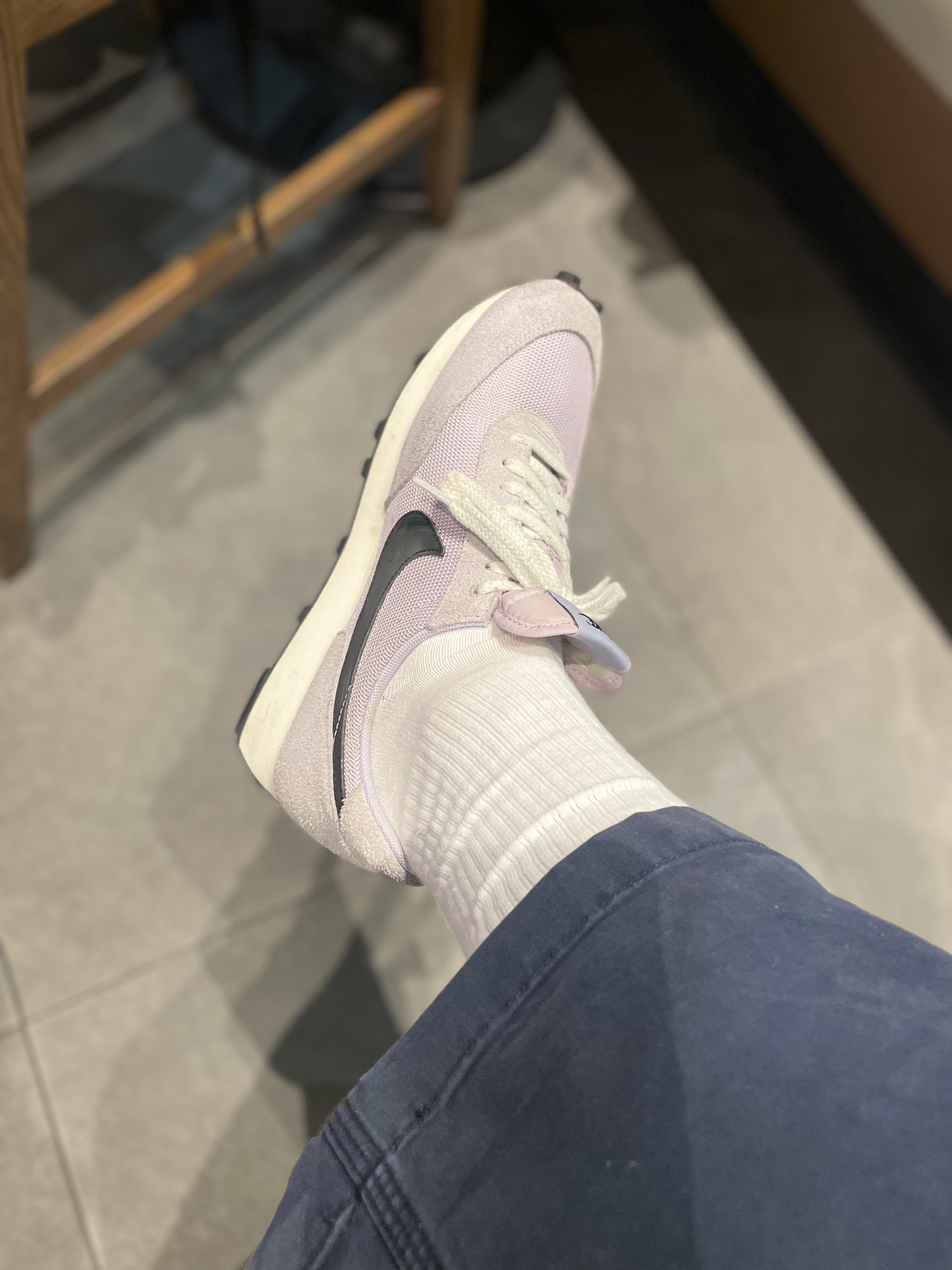 Nike Daybreak SP Lavender Mist 착용 스타일