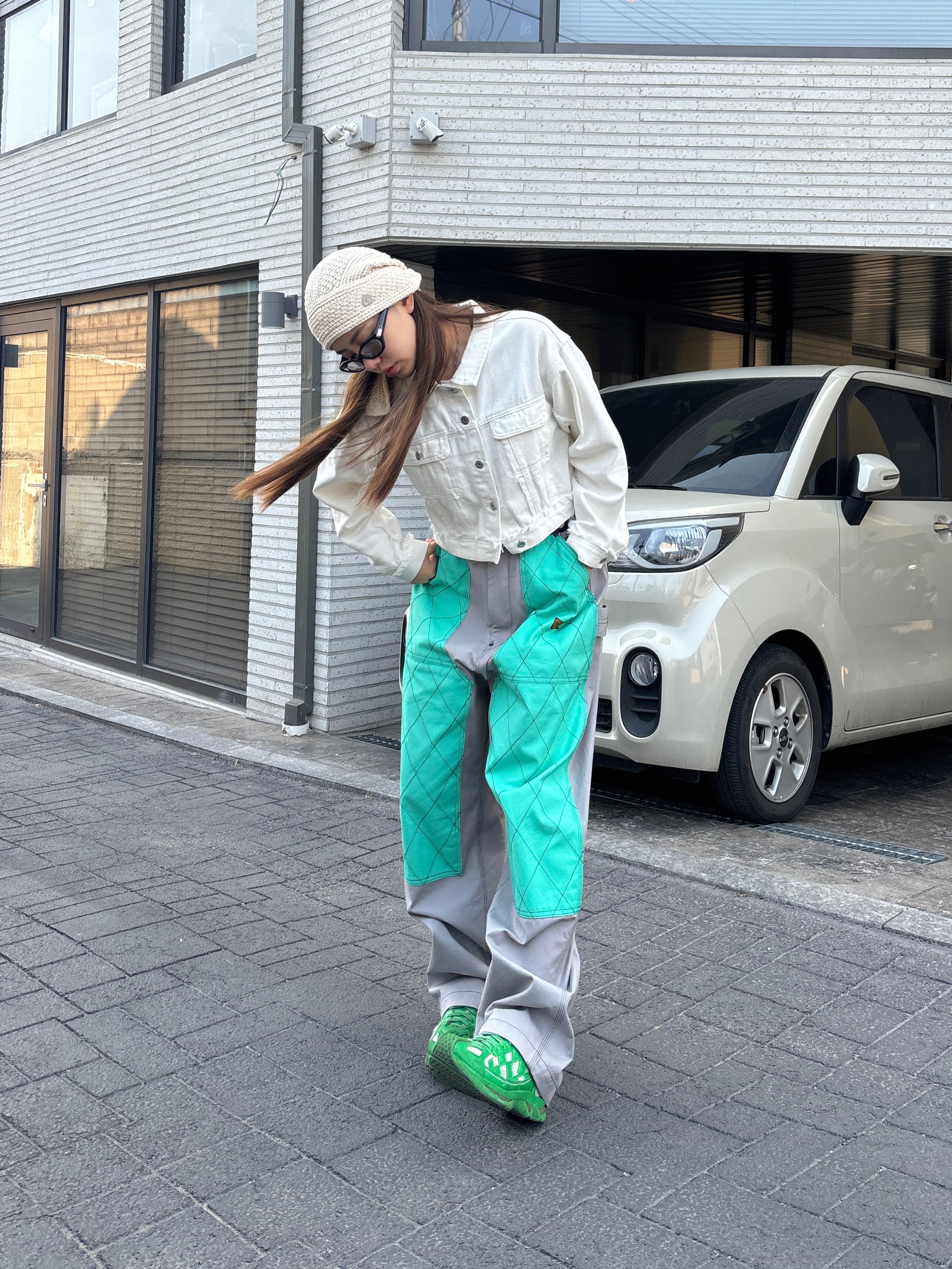 Asics x Kiko Kostadinov Gel-Kiril Cilantro 착용 스타일 - 2