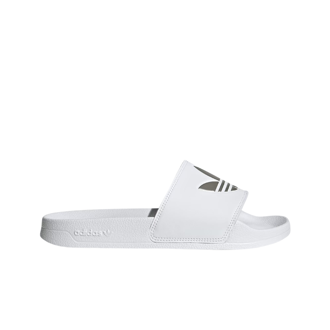 (W) Adidas Adilette Lite Cloud White Matte Silver 상세 이미지 1