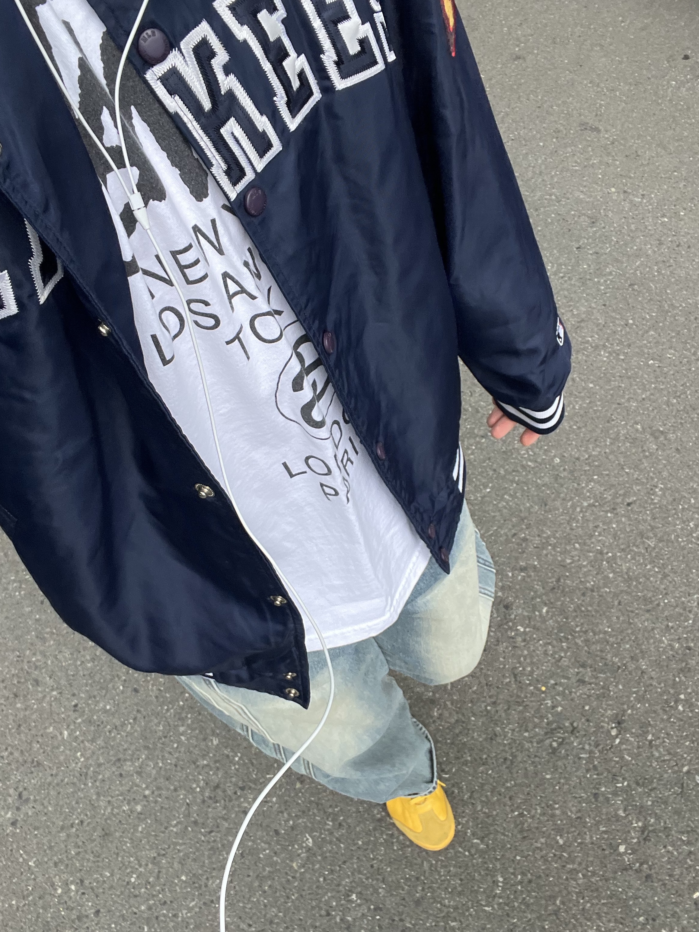 Onitsuka Tiger Mexico 66 Yellow Black 착용 스타일