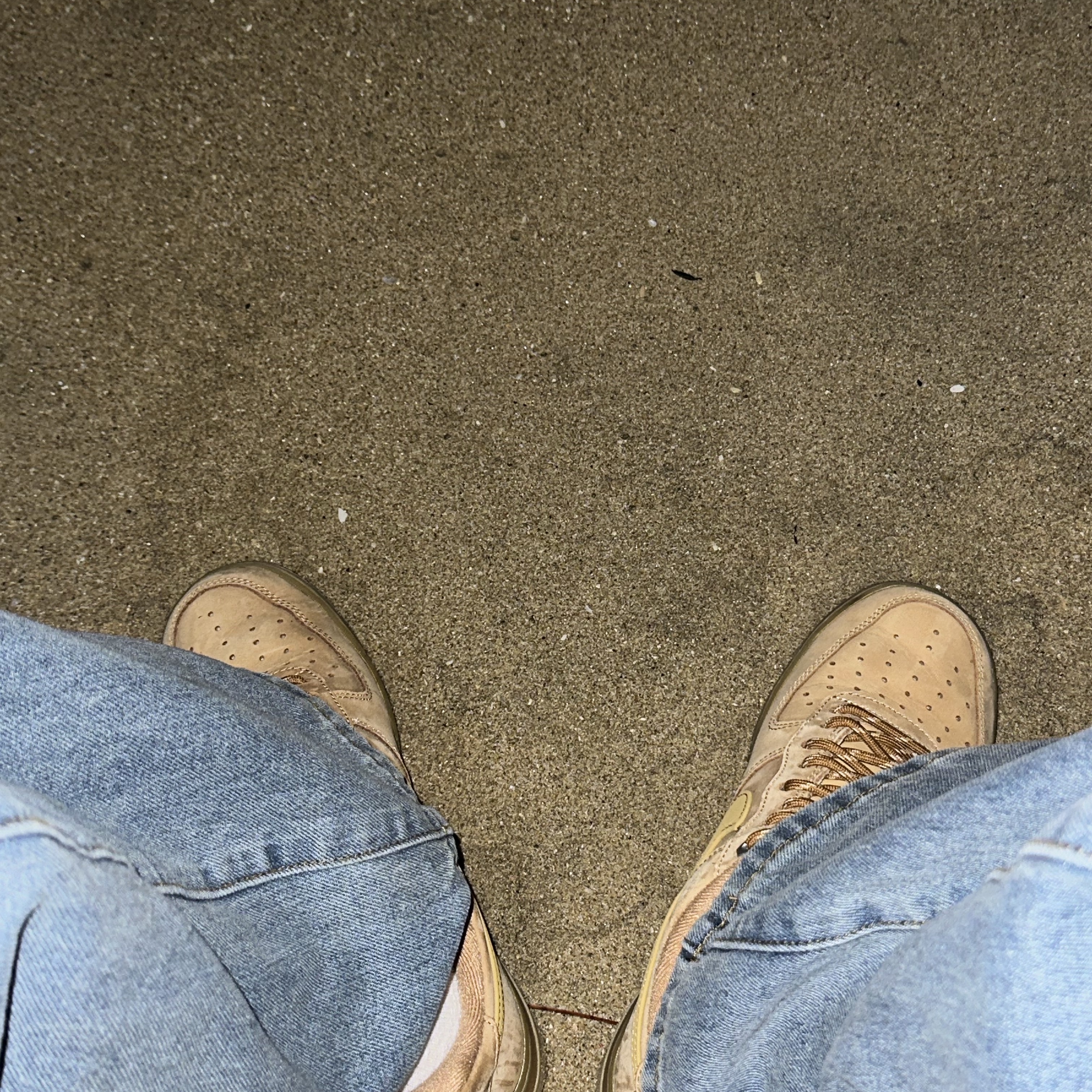 Nike Air Force 1 '07 WB Flax 착용 스타일