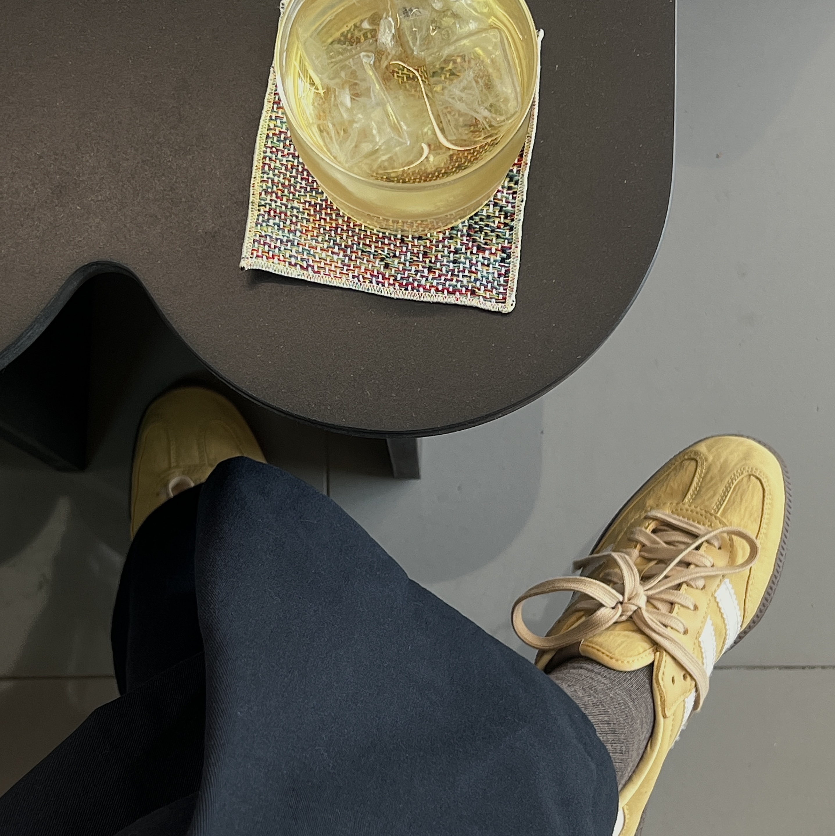 Adidas Samba OG Oat Wonder White 착용 스타일