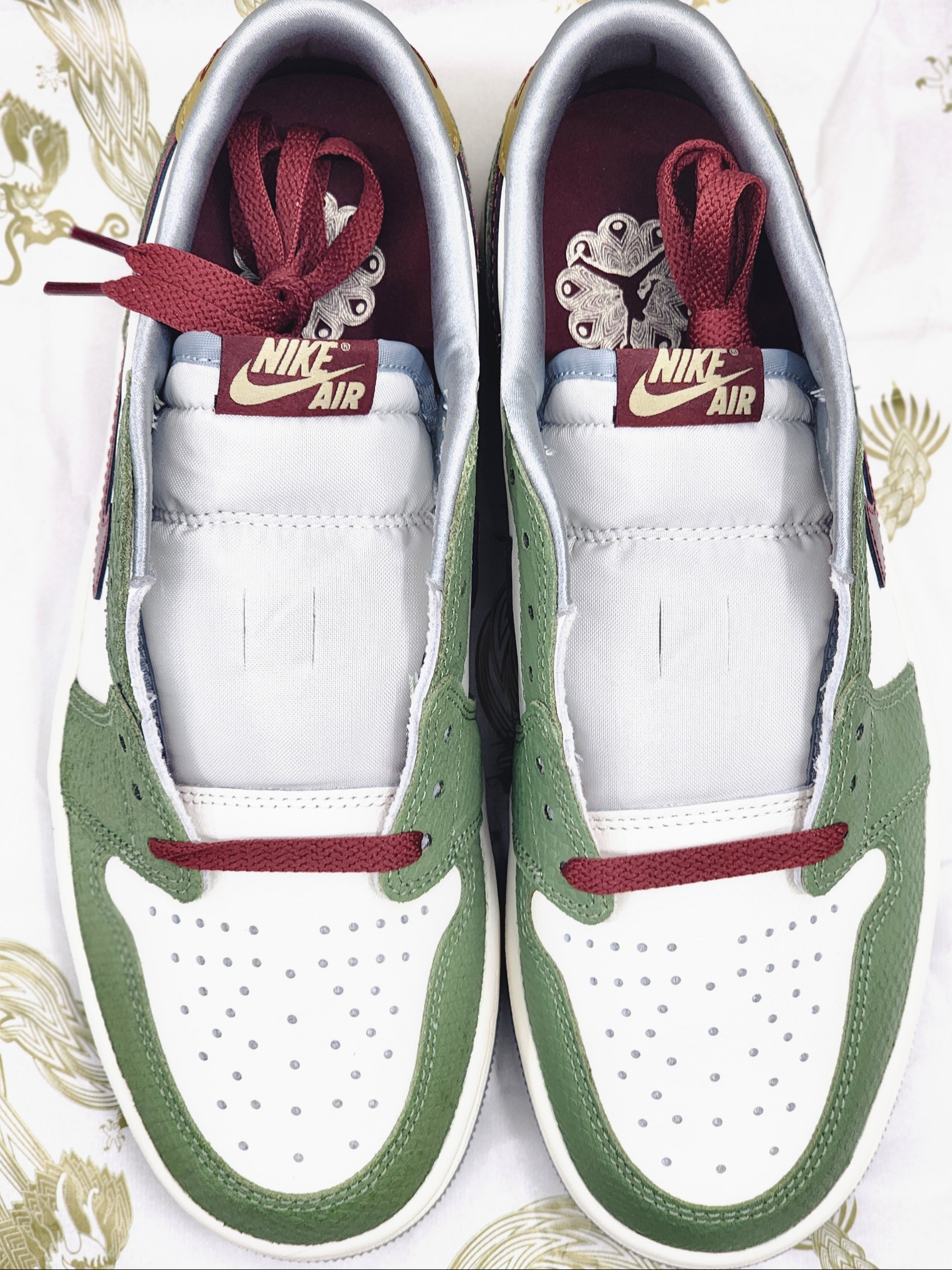 Jordan 1 Retro Low OG Chinese New Year 착용 스타일 - 3