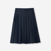 Nieeh Pleated MidI Skirt Navy