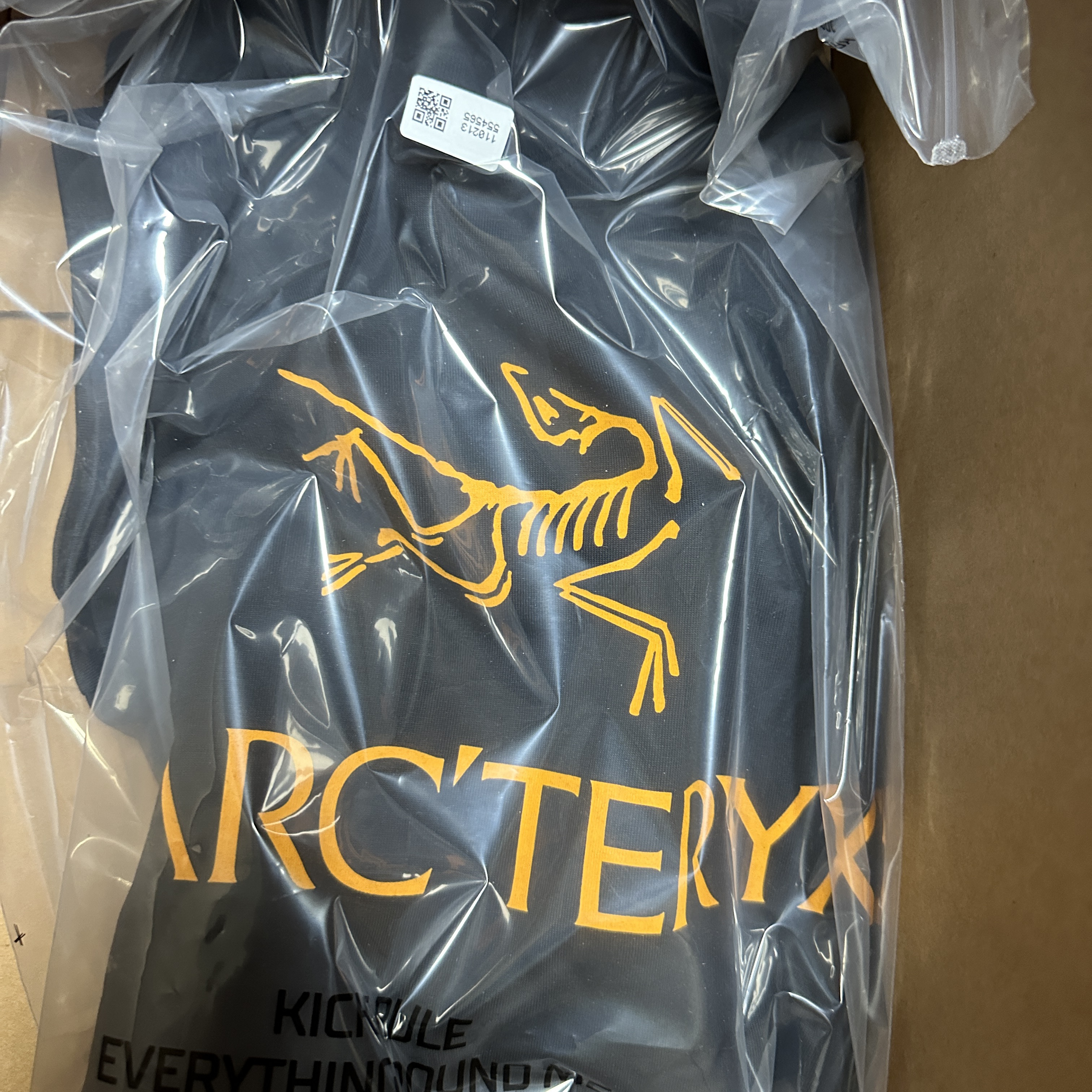 Arc'teryx Arc'word Logo SS T-Shirt Black II 착용 스타일