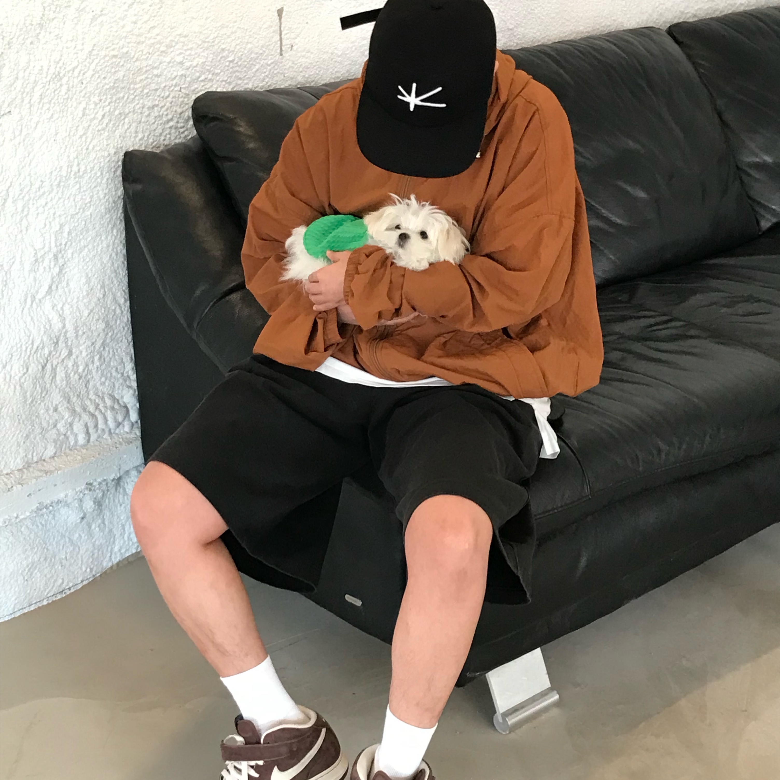 Softoffice Community Cap - Black 착용 스타일