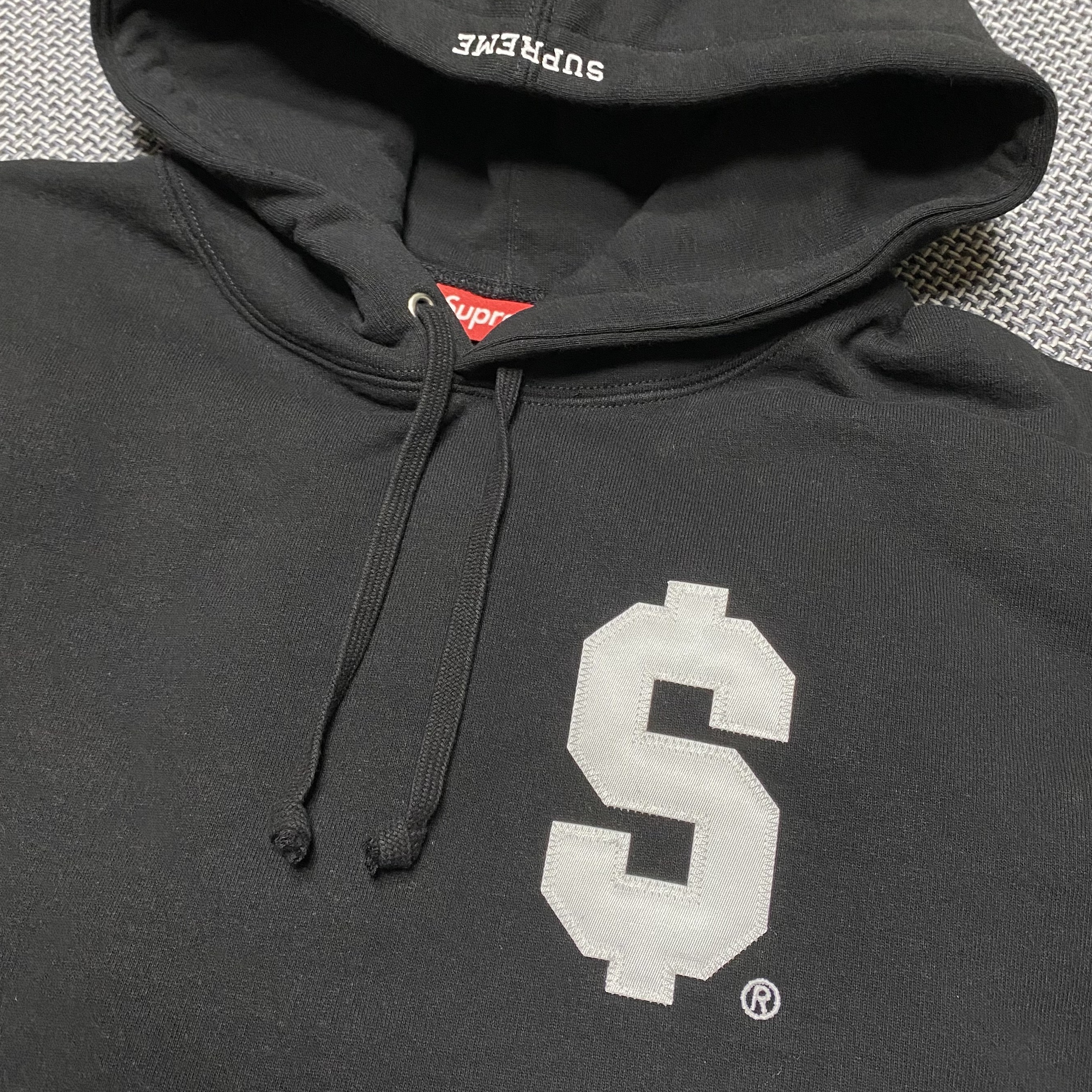 Supreme $ Hooded Sweatshirt Black - 24SS 착용 스타일