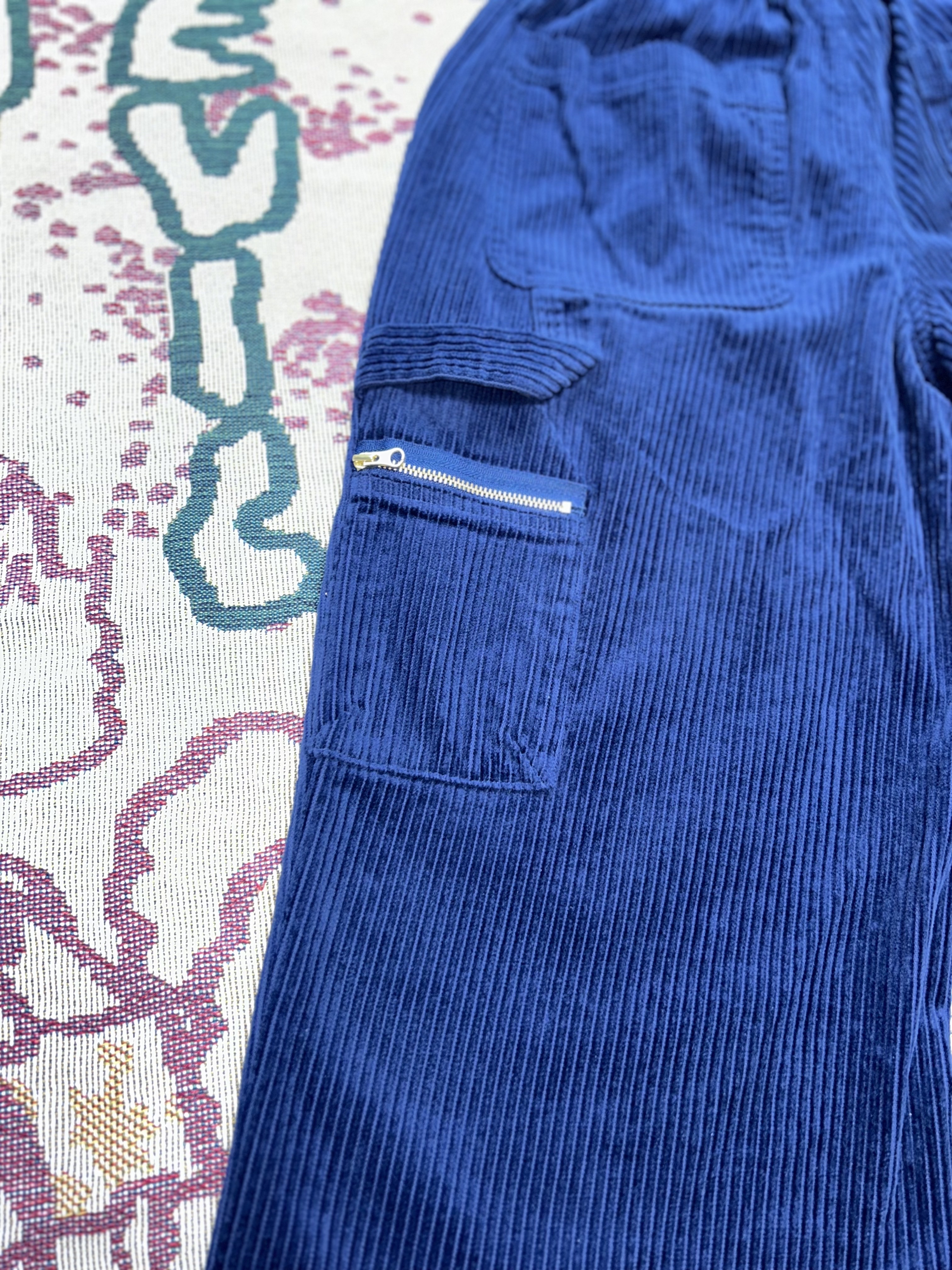 Puma X Rhuigi Corduroy Pants Persian Blue 착용 스타일 - 7