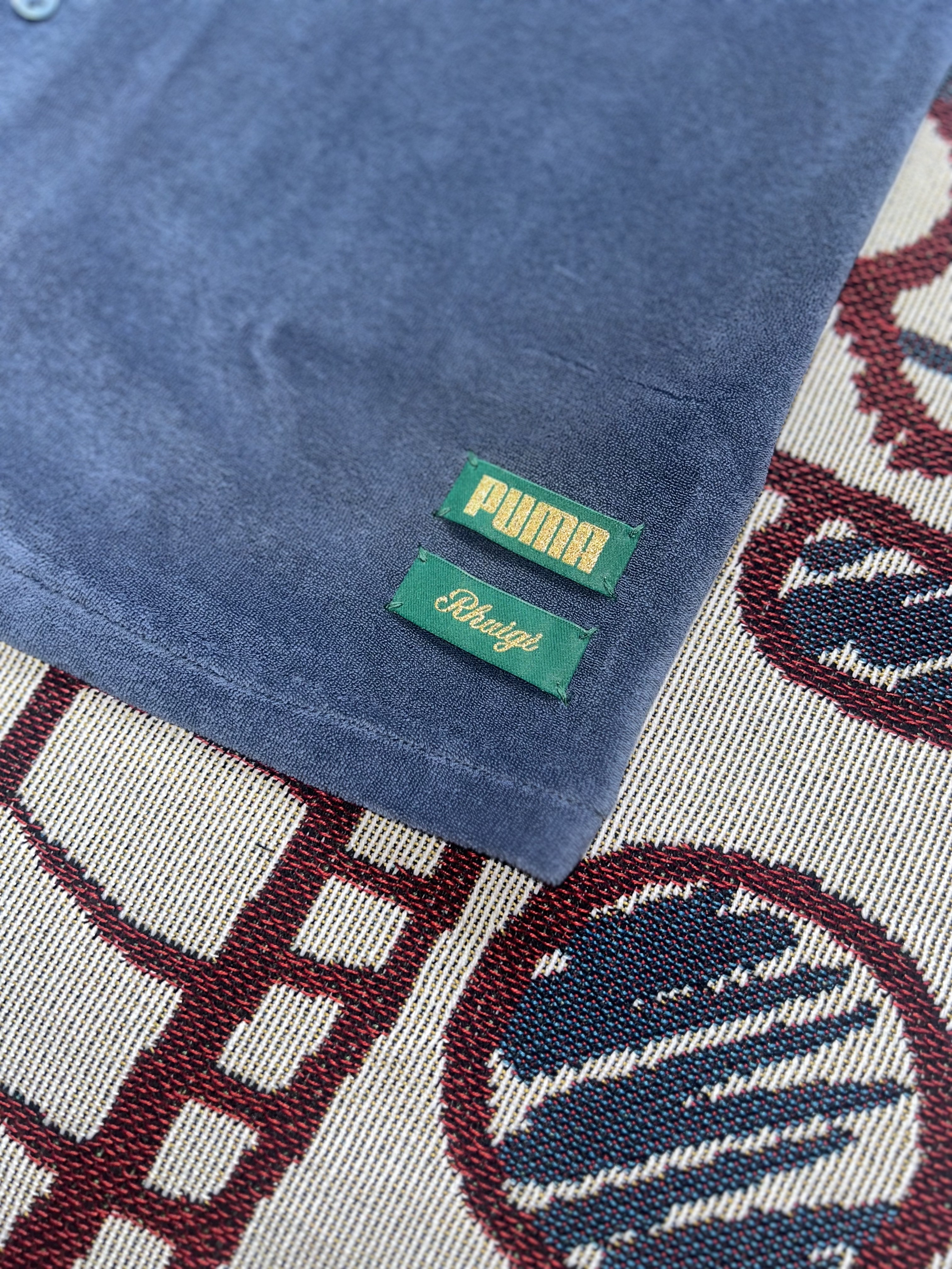 Puma x Rhuigi Shirt Inky Blue 착용 스타일 - 3